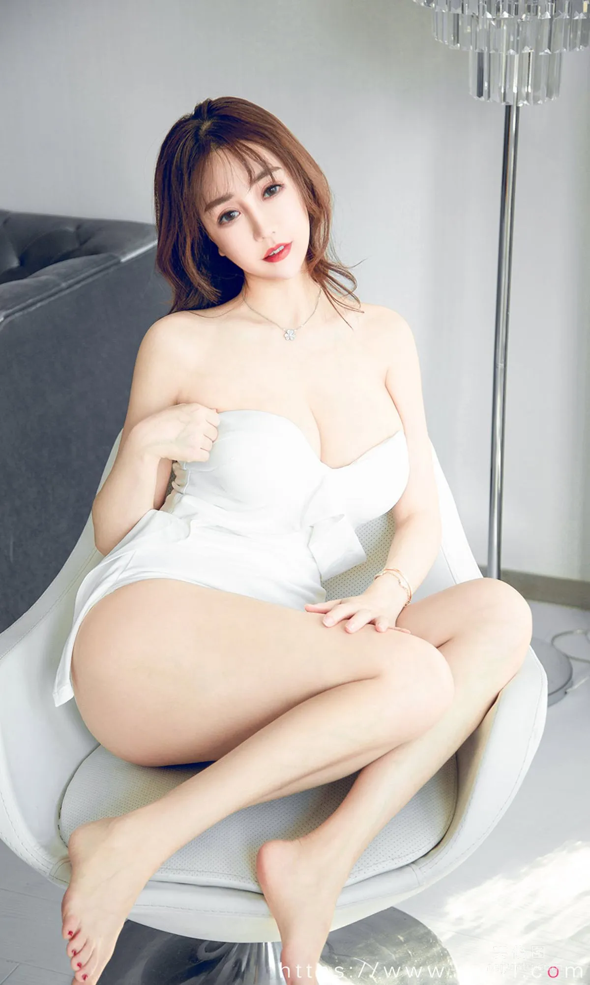 [Ugirls App] No.1837 Wang Yihan, Snow Angel, Photo Set photo 18