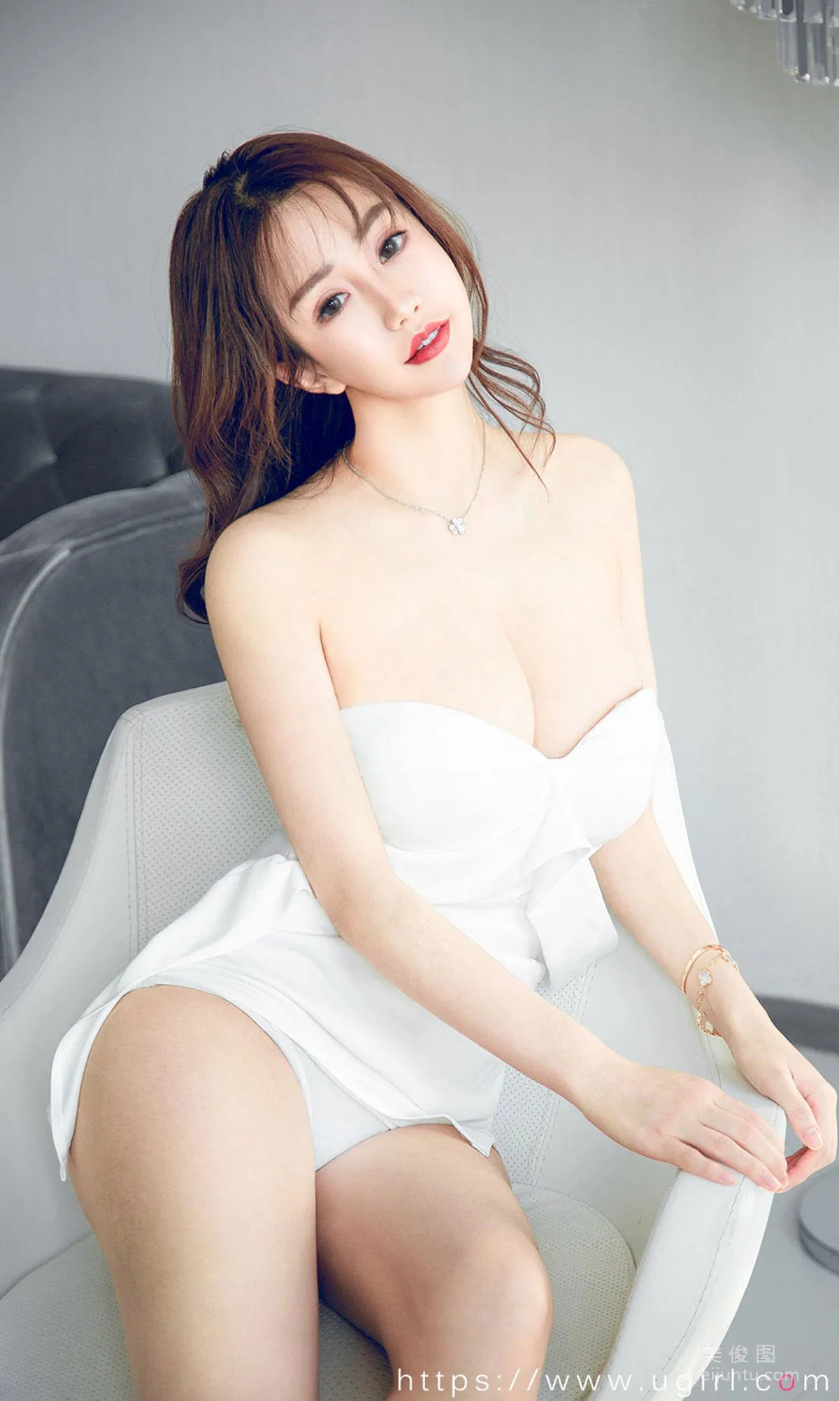 [Ugirls App] No.1837 Wang Yihan, Snow Angel, Photo Set photo 8