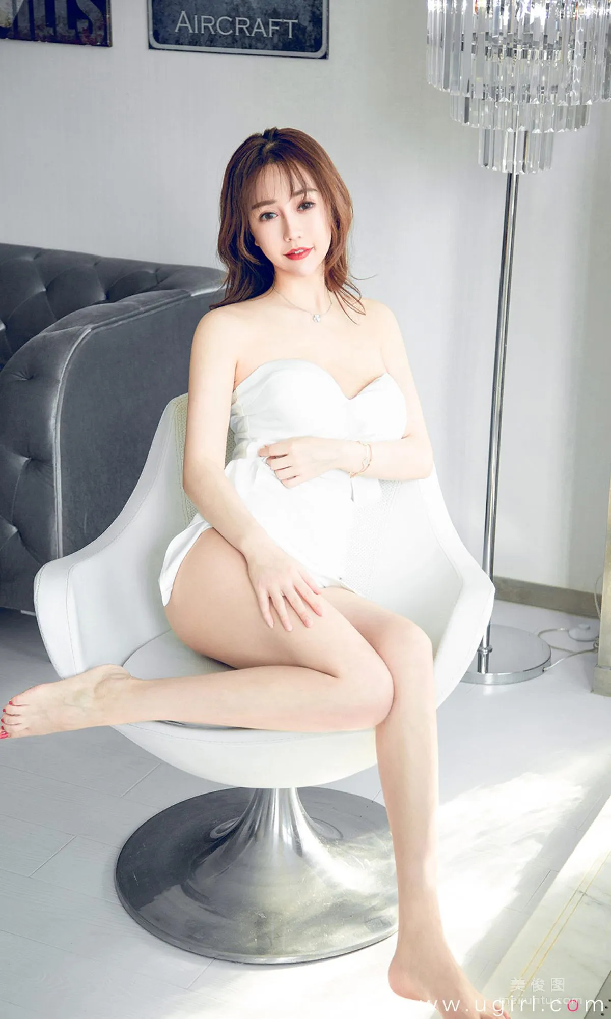 [Ugirls App] No.1837 Wang Yihan, Snow Angel, Photo Set photo 5