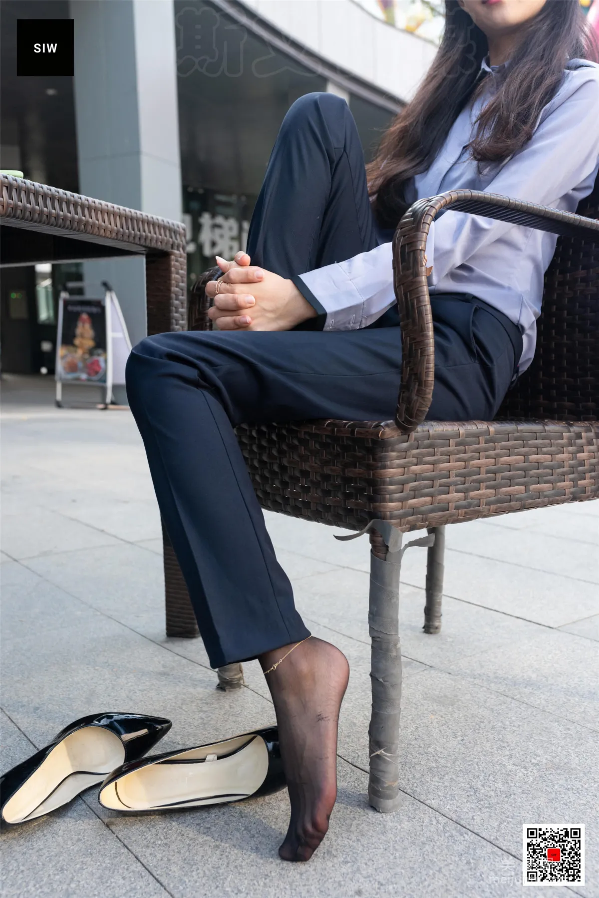 [斯文传媒SIW] 蓉儿 《女总裁职业白领制服衬衣长裤工装》 写真集12