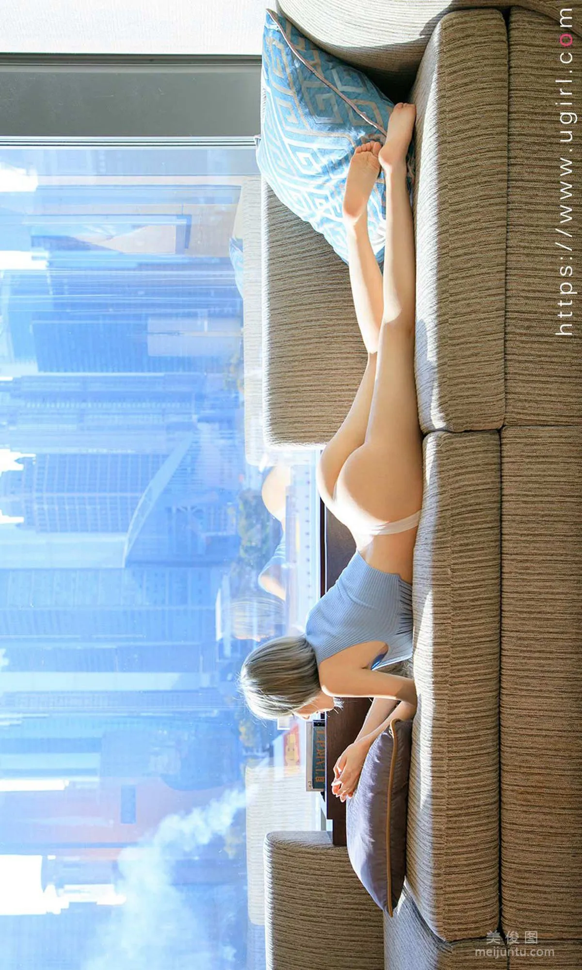 [尤果圈愛尤物Ugirls] No.1808 Kiki 《美人傾晨》 寫真集 19