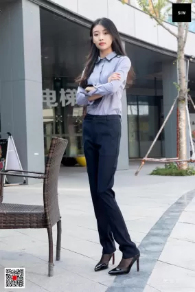[斯文傳媒SIW] 蓉兒 《女總裁職業白領制服襯衣長褲工裝》 寫真集
