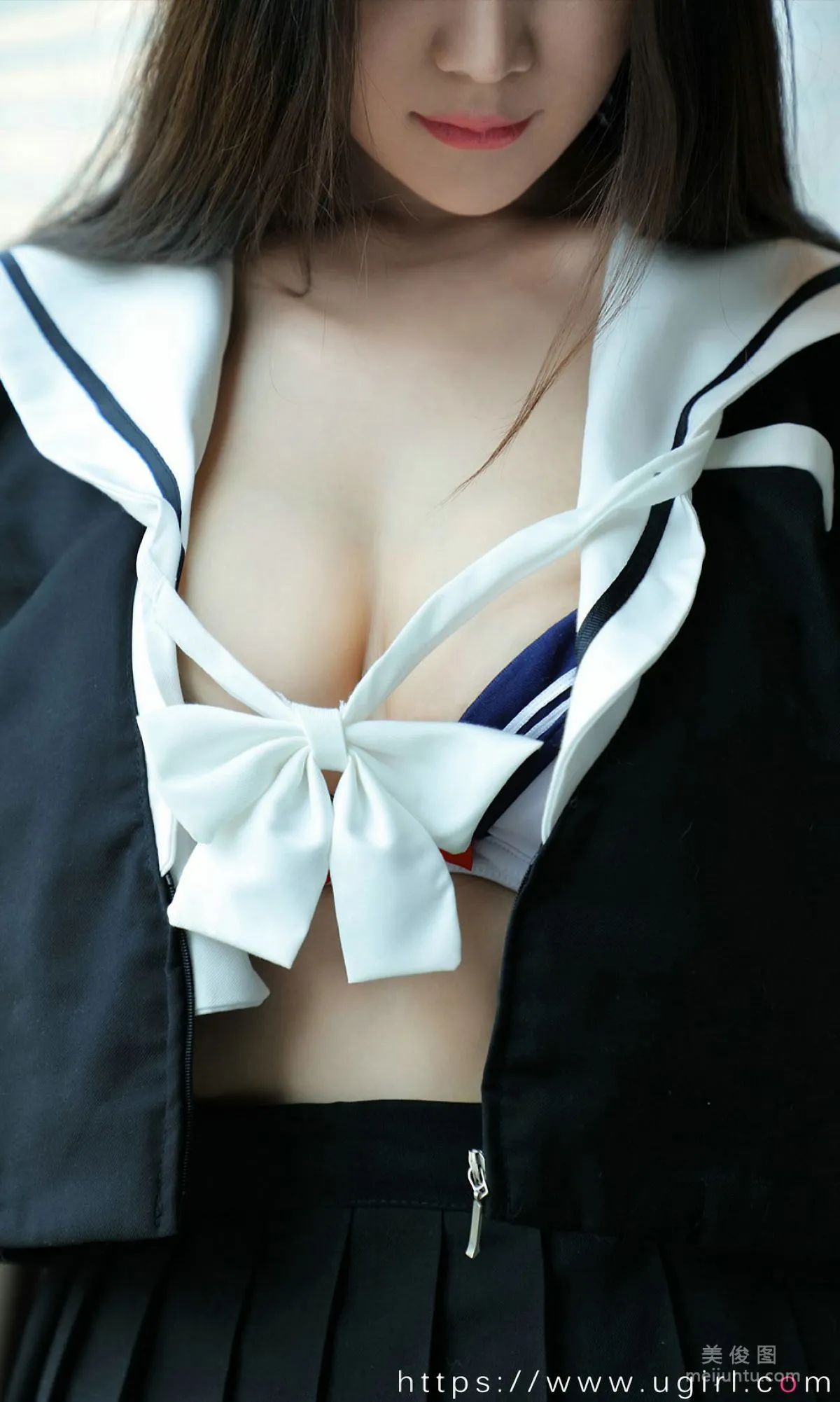 [Ugirls App] No.1874 Zoe, Shy Uniform Photo Set photo 8