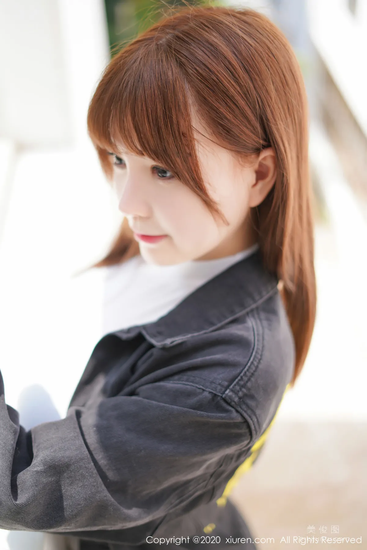 [XiuRen] No.2147 UU Jiang 《Black Coat Series》 Photo Set photo 21