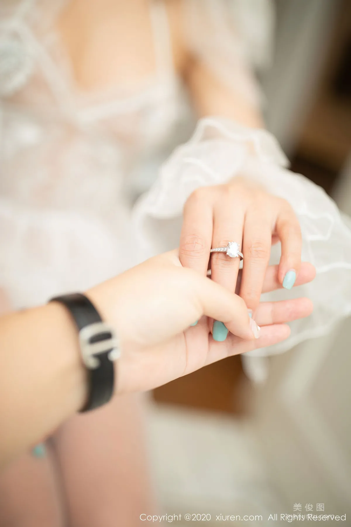 [秀人XiuRen] No.2277 陶喜樂_lele 《夢幻柔情的唯美婚紗》 寫真集 7