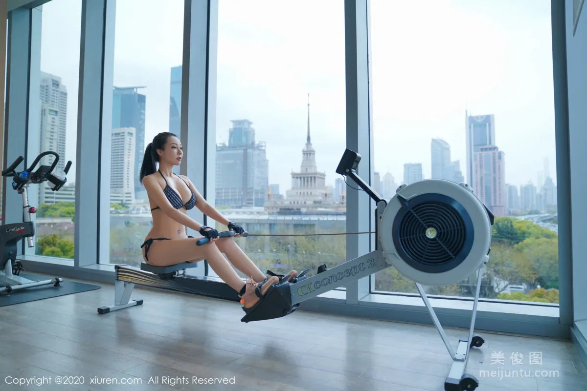 [XiuRen] No.2264 Song Guoer Victoria "Gym" Photo Set photo 15