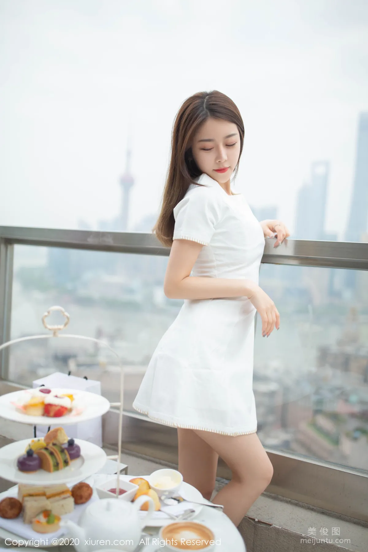 [秀人XiuRen] No.2190 夏詩雯Sally 《女友的下午茶》 寫真集 4