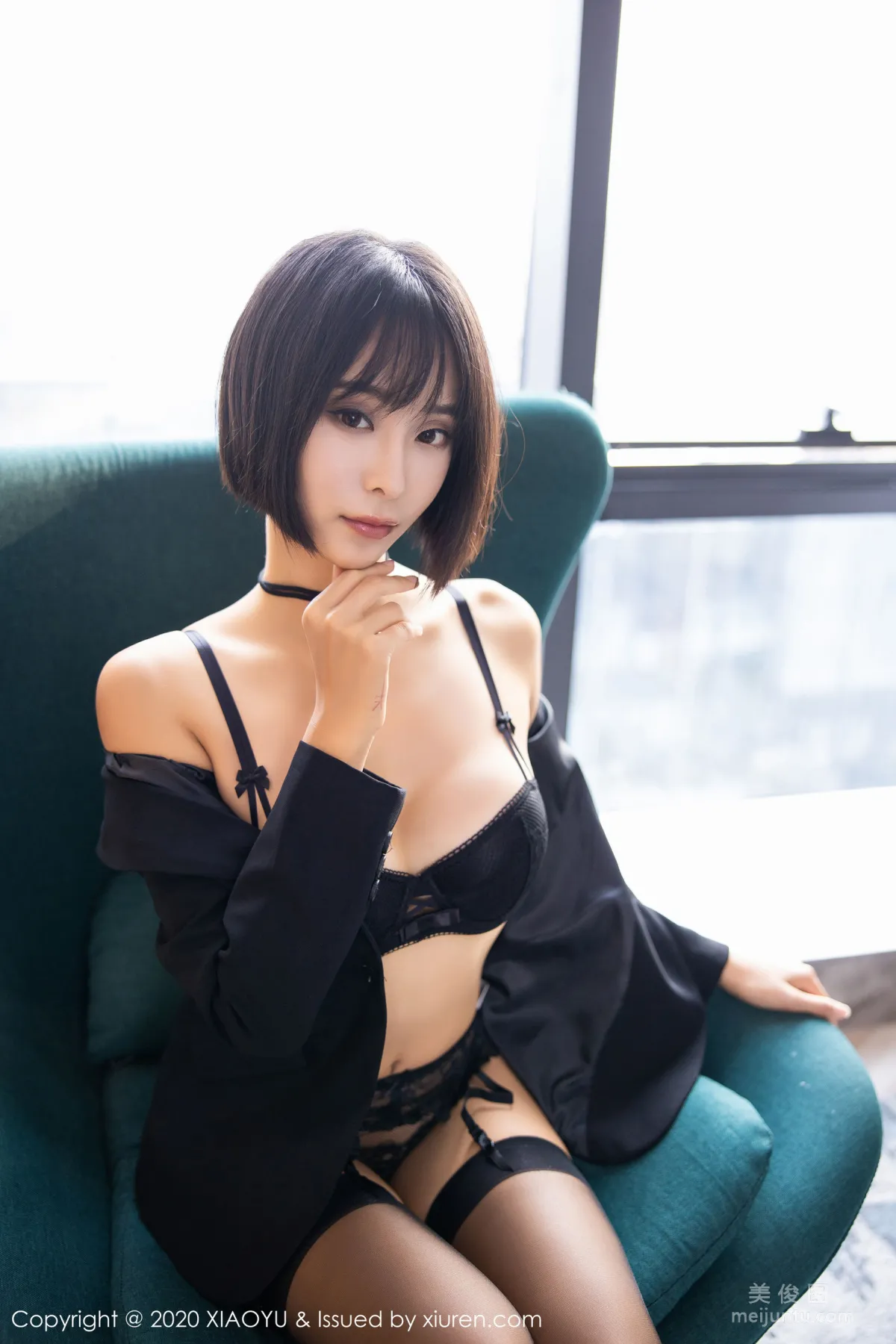 [語畫界XIAOYU] Vol.292 藍夏Akasha 《極緻美腿靈動銷魂》 寫真集 28