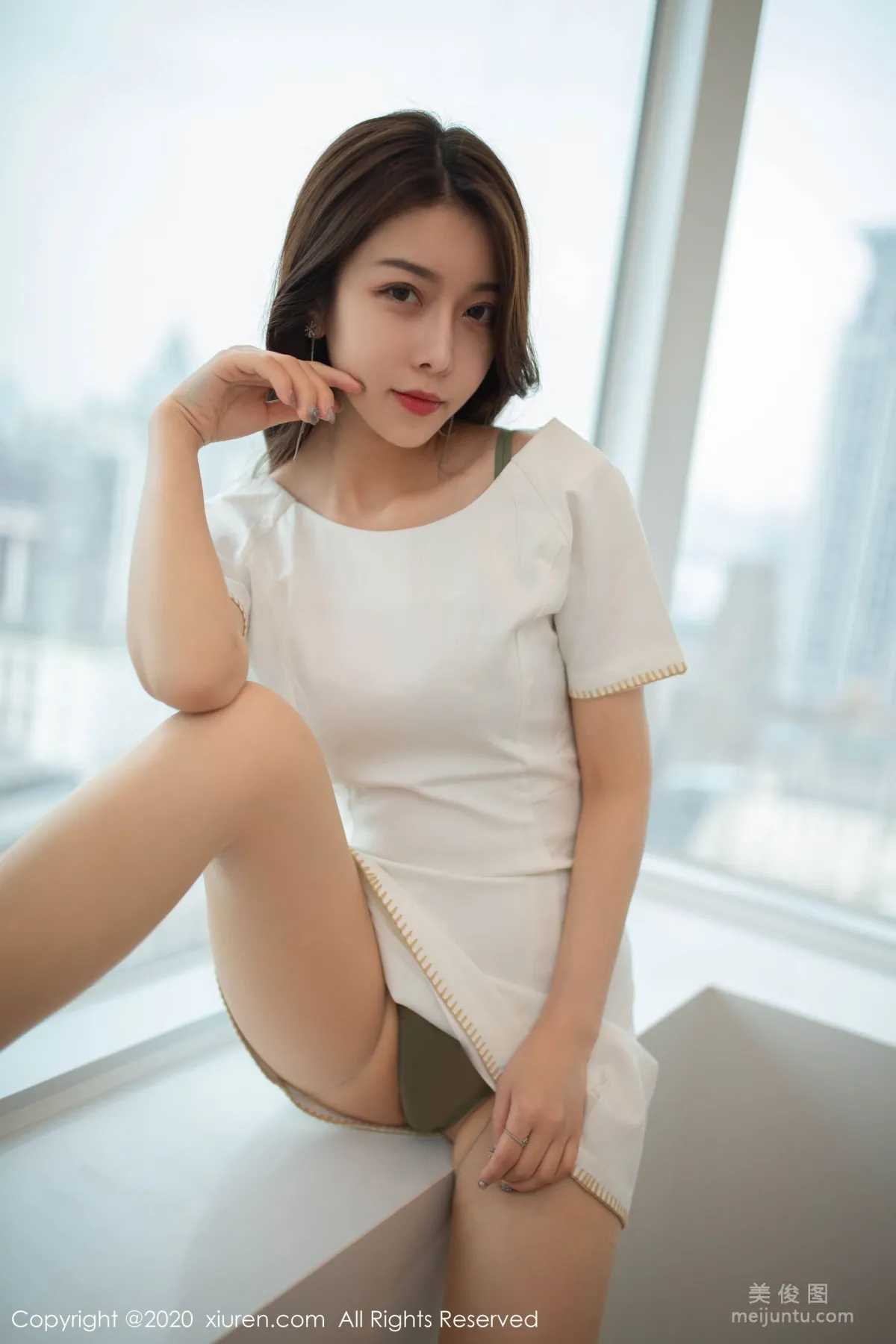 [秀人XiuRen] No.2190 夏詩雯Sally 《女友的下午茶》 寫真集 28