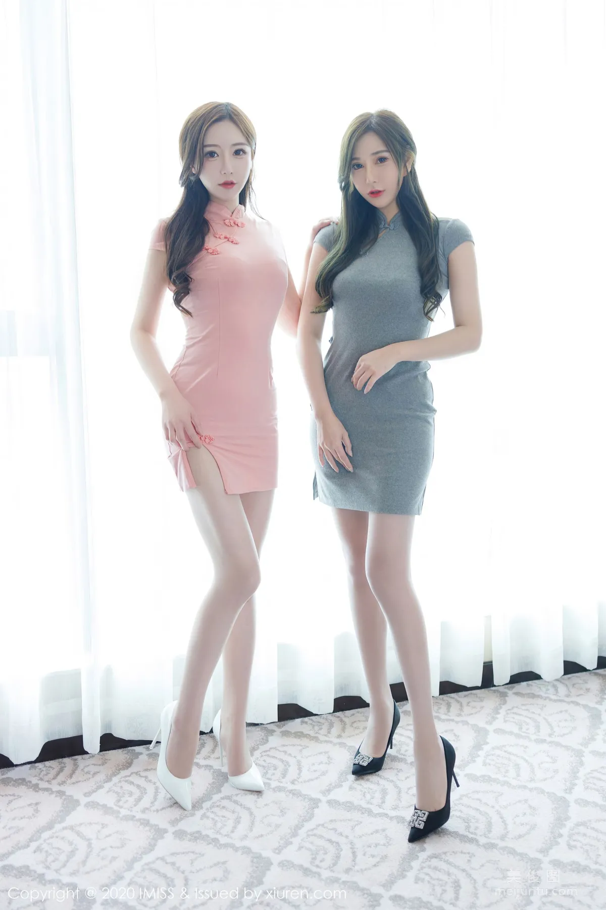 @Lavinia肉肉&@LindaLinda 《旗袍丝袜美腿》 [爱蜜社IMiss] Vol.478 写真集70