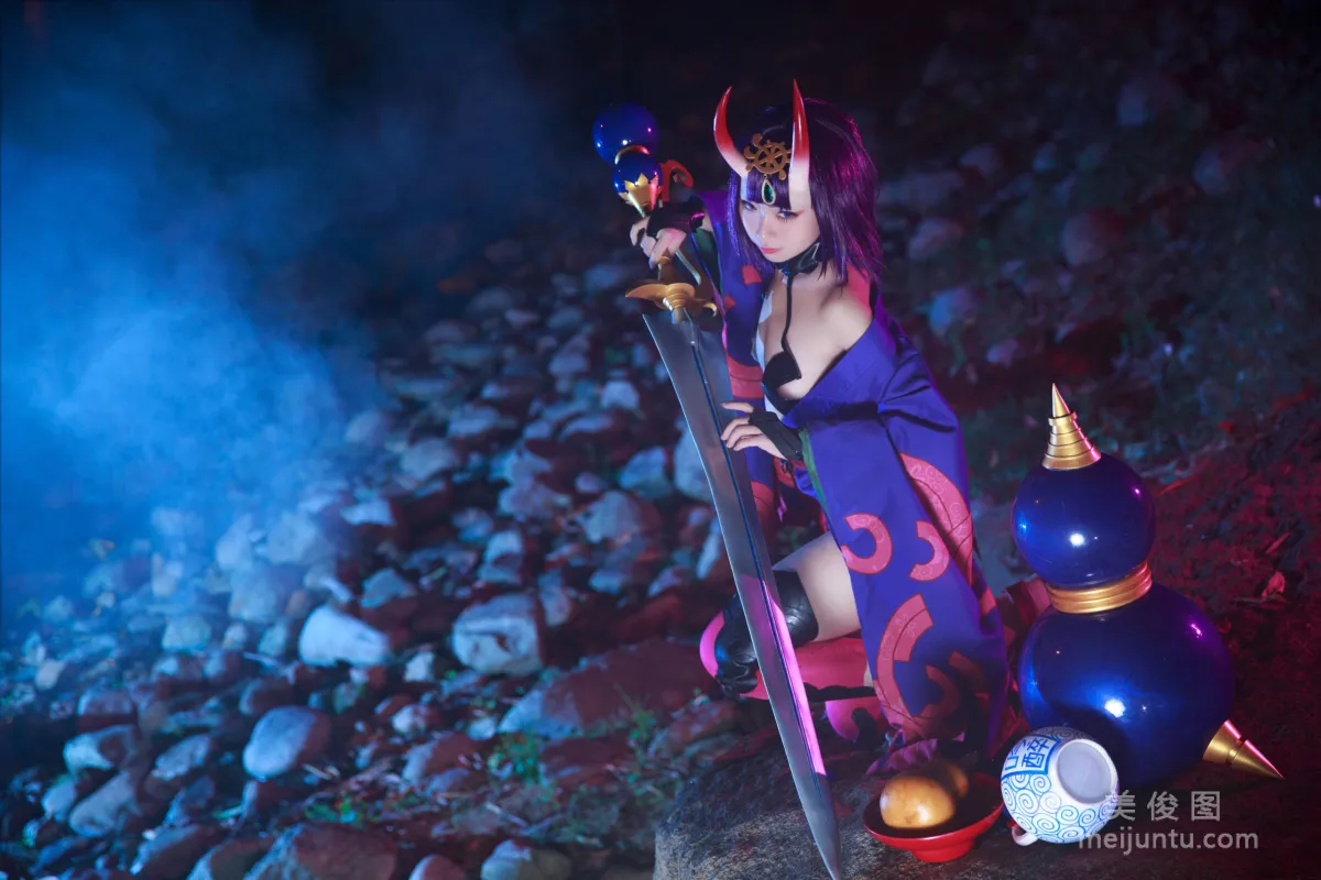 [Cosplay] G44 Buhui Shoushang "Shuten Douji" Photo Set photo 8