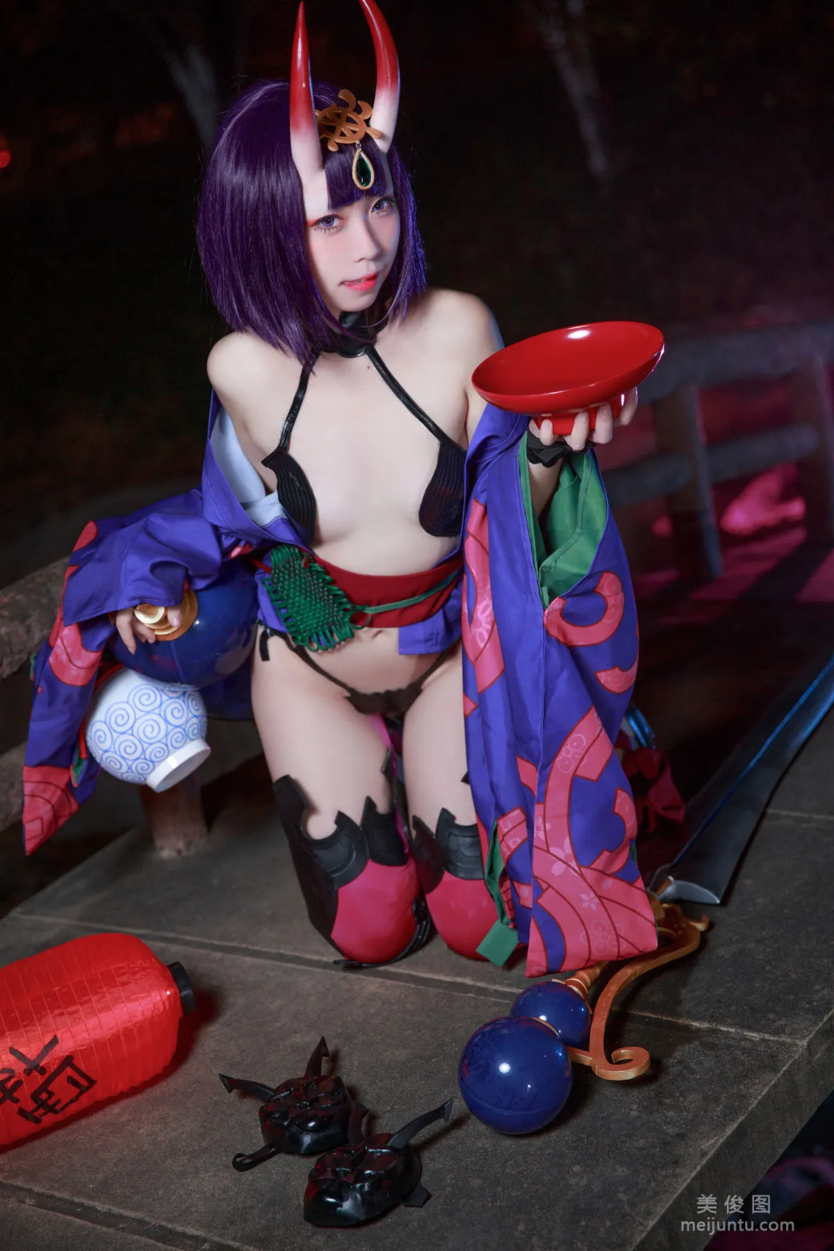 [Cosplay] G44 Buhui Shoushang "Shuten Douji" Photo Set photo 7