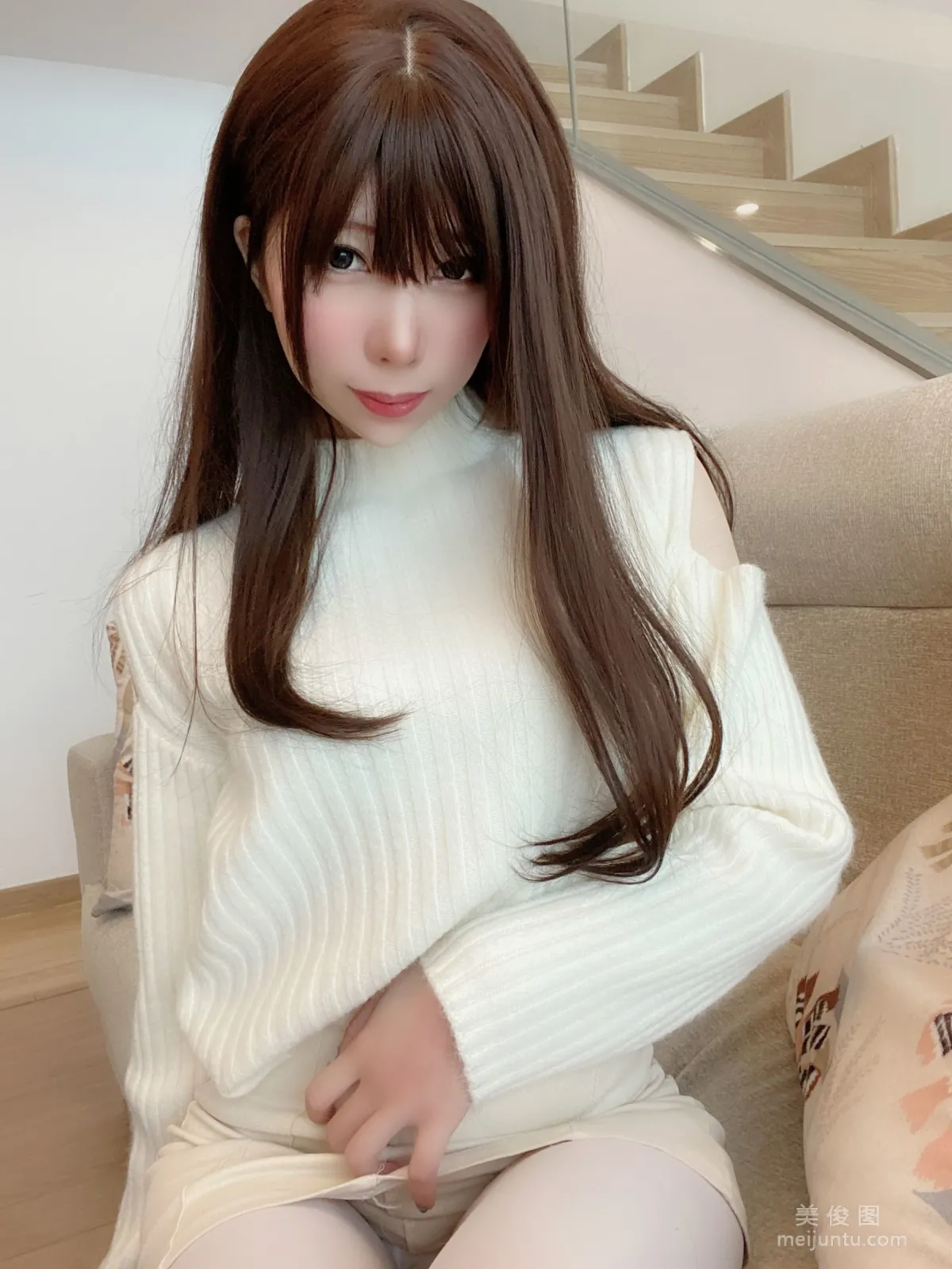 [COS福利] 二次元巨乳美女鹿野希 《草莓女友》 写真集10