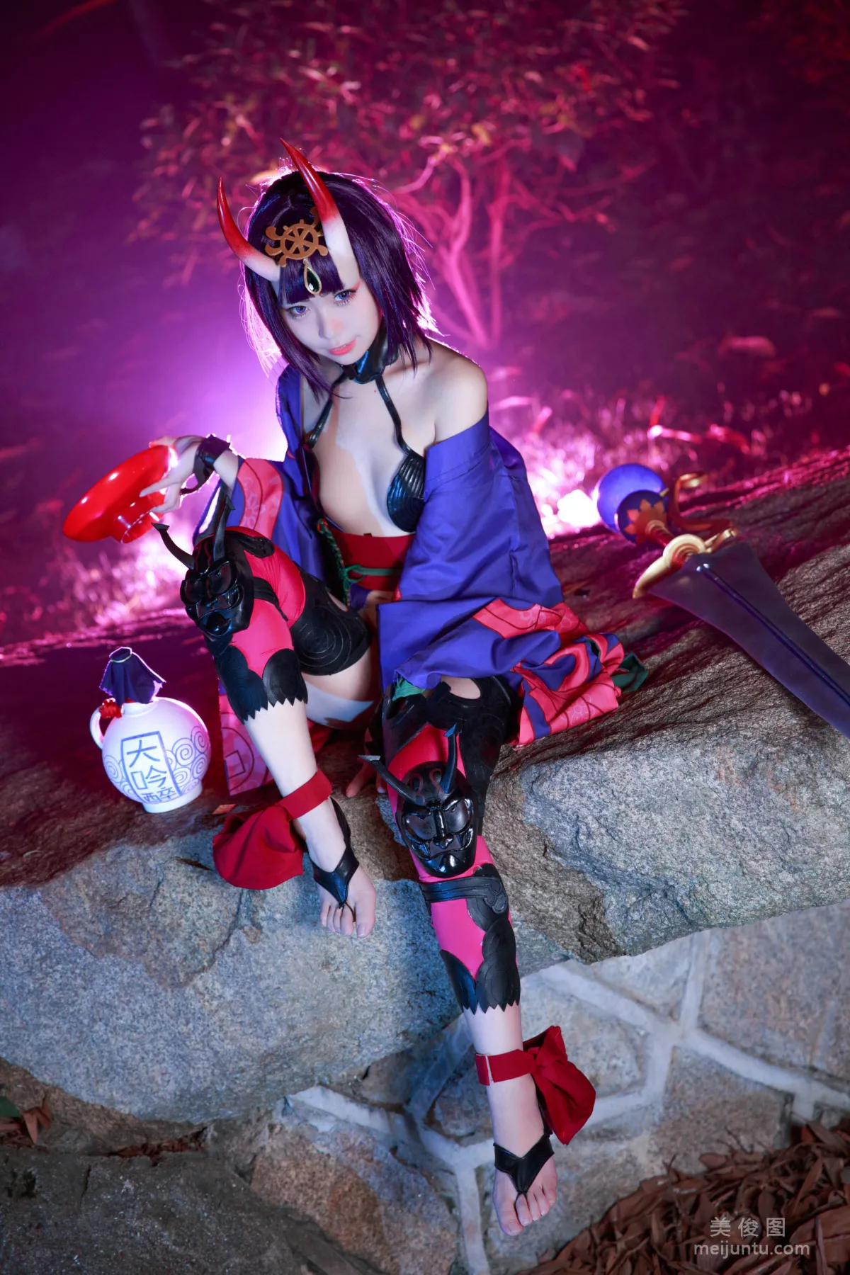 [Cosplay] G44 Buhui Shoushang "Shuten Douji" Photo Set photo 17