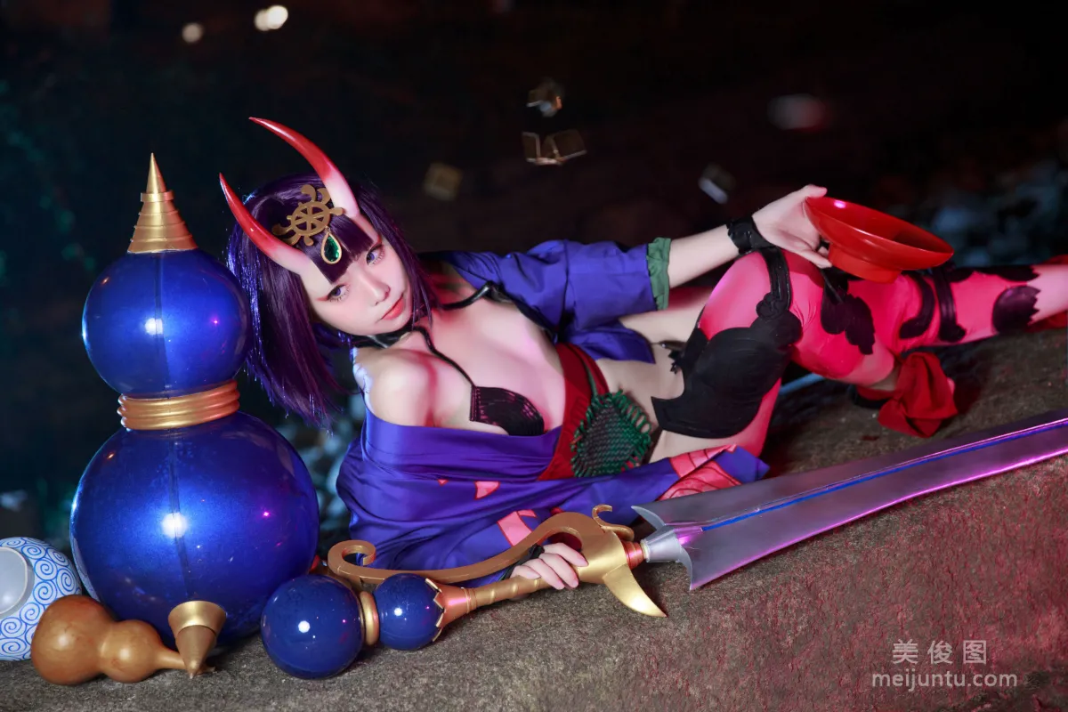 [Cosplay] G44 Buhui Shoushang "Shuten Douji" Photo Set photo 20
