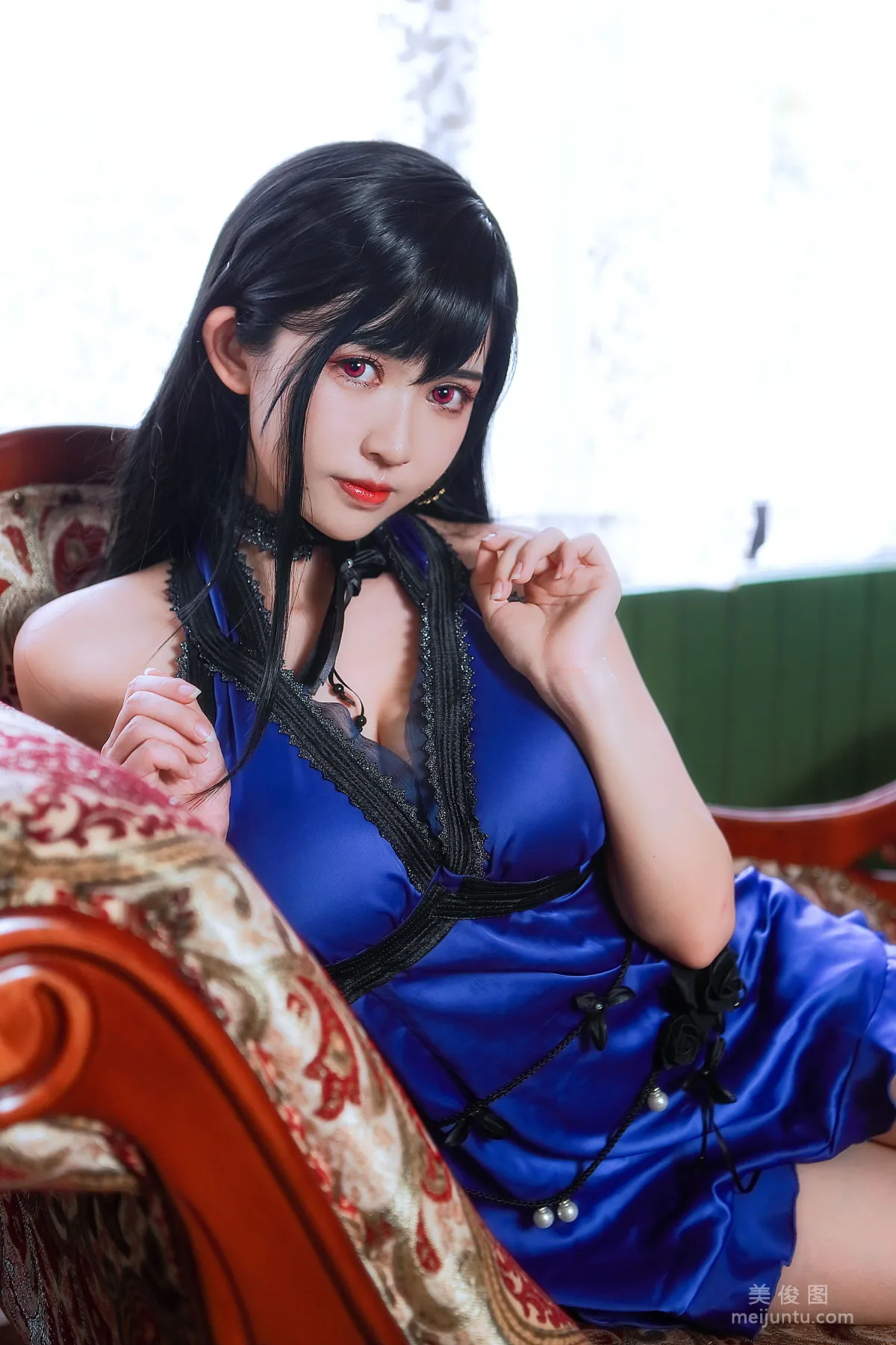 超人氣Coser鳗魚霏兒 《蒂法禮服》 寫真集 1