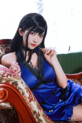 超人氣Coser鳗魚霏兒 《蒂法禮服》 寫真集