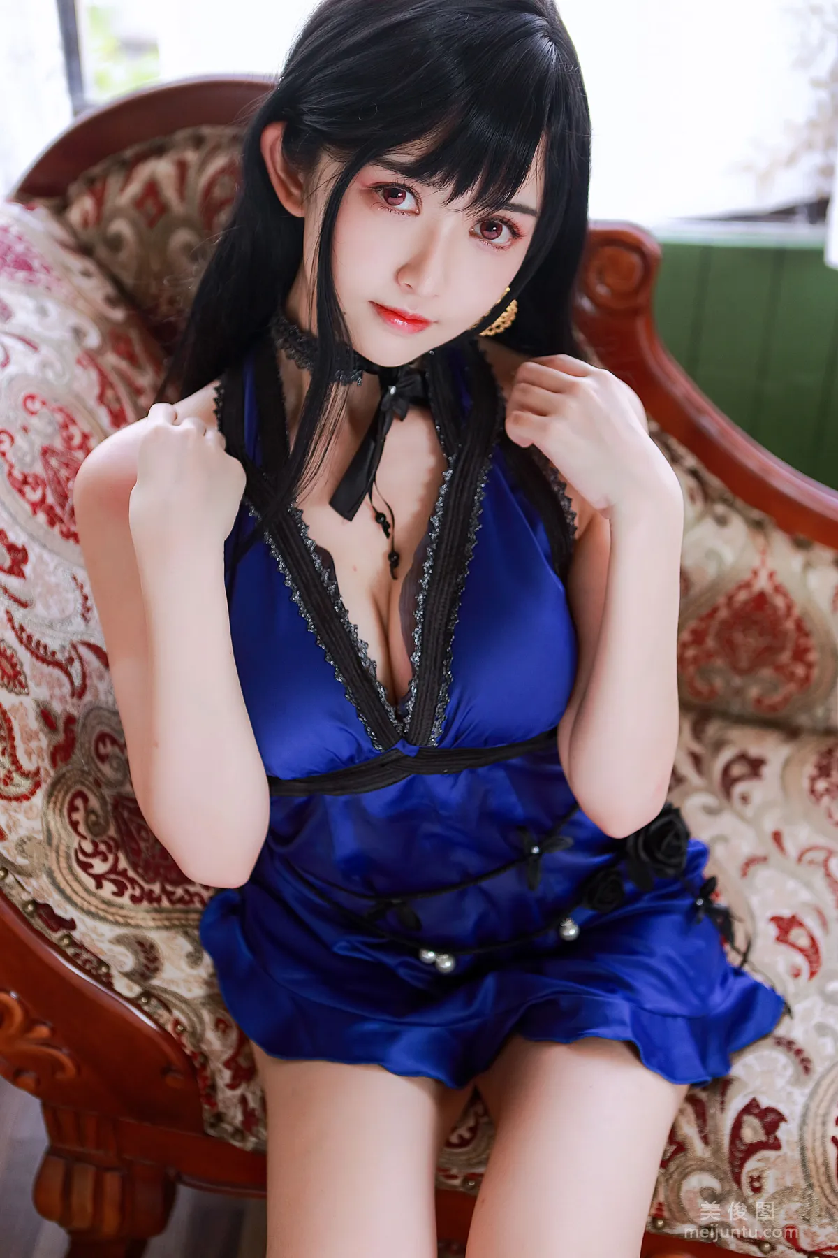 超人氣Coser鳗魚霏兒 《蒂法禮服》 寫真集 6