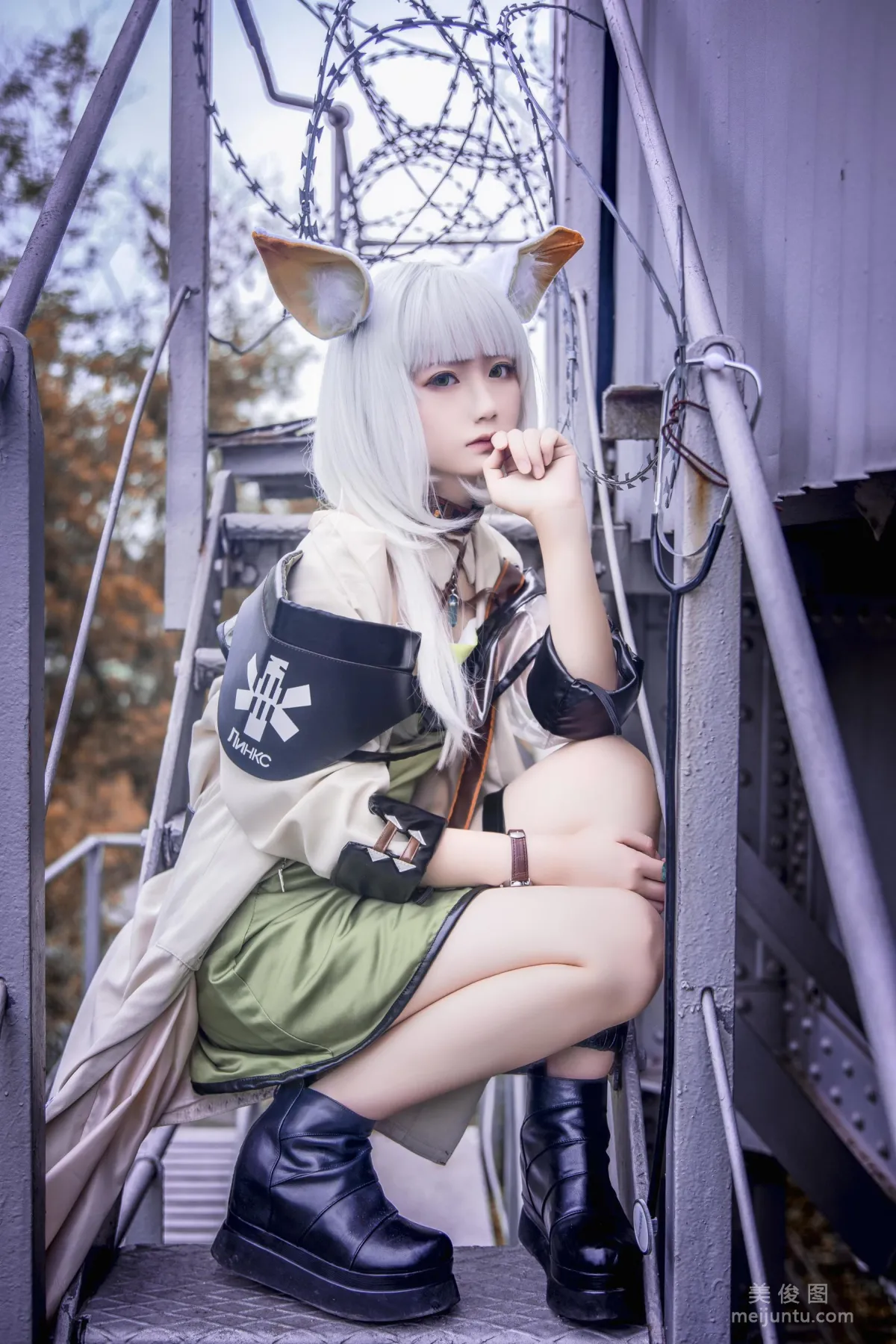 [COS] Anime Blogger Xianyin sic Arknights Photo Set photo 8