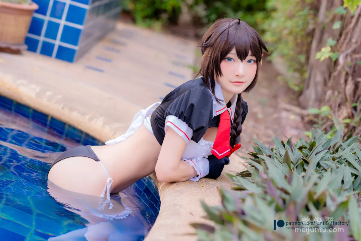 [Fantasy Factory] Xiao Ding 2020.04, Maid, Lingerie, Bunny Ears Photo Set photo 31