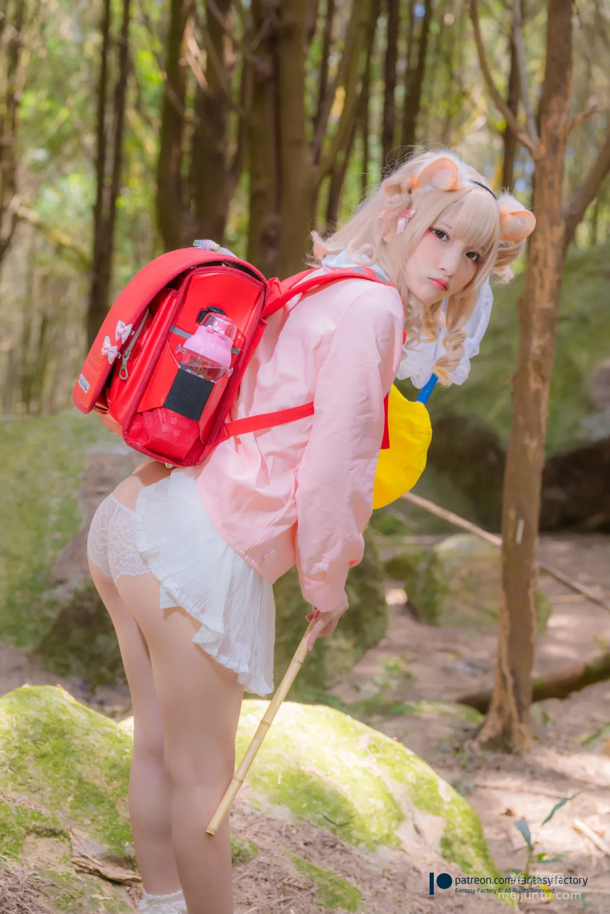 [Fantasy Factory] Xiao Ding 2020.04, Maid, Lingerie, Bunny Ears Photo Set photo 65