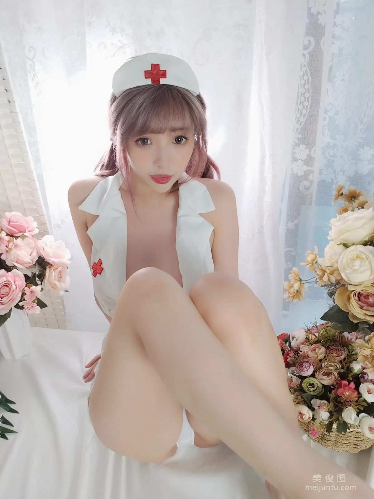 Anime Blogger Wenmei Bujiang Daoli Nurse Photo Set photo 21