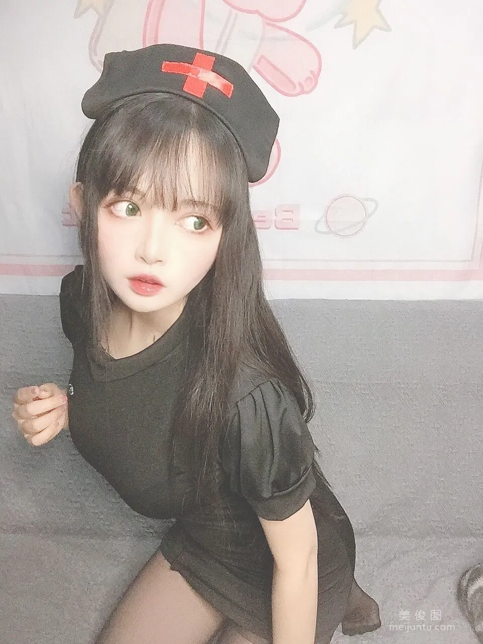 萌妹黑猫猫OvO 《护士喵》 写真集11