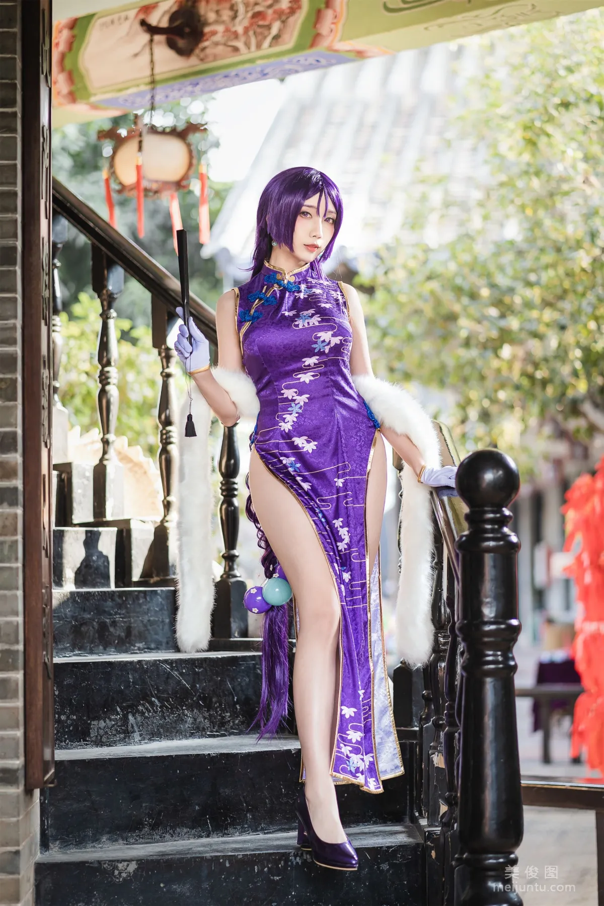 [COS] Moe Girl Mishi Renxing QUQ "Minamoto no Yorimitsu" Photo Set photo 10