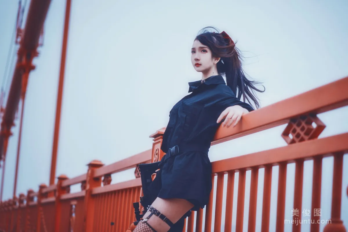 [COS] 2D Beauty Guchuan kagura, Armed JK, Photo Set photo 16