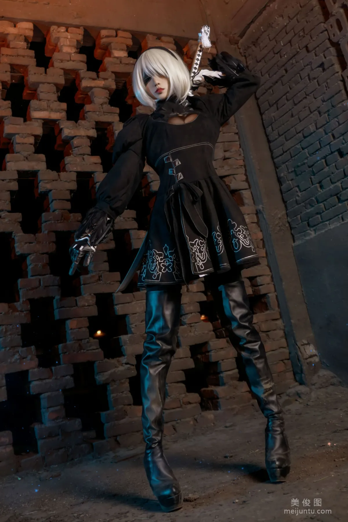 [COS] Cute Girl Baiyi Zijiao Zhu "NieR: Automata" Photo Set photo 20