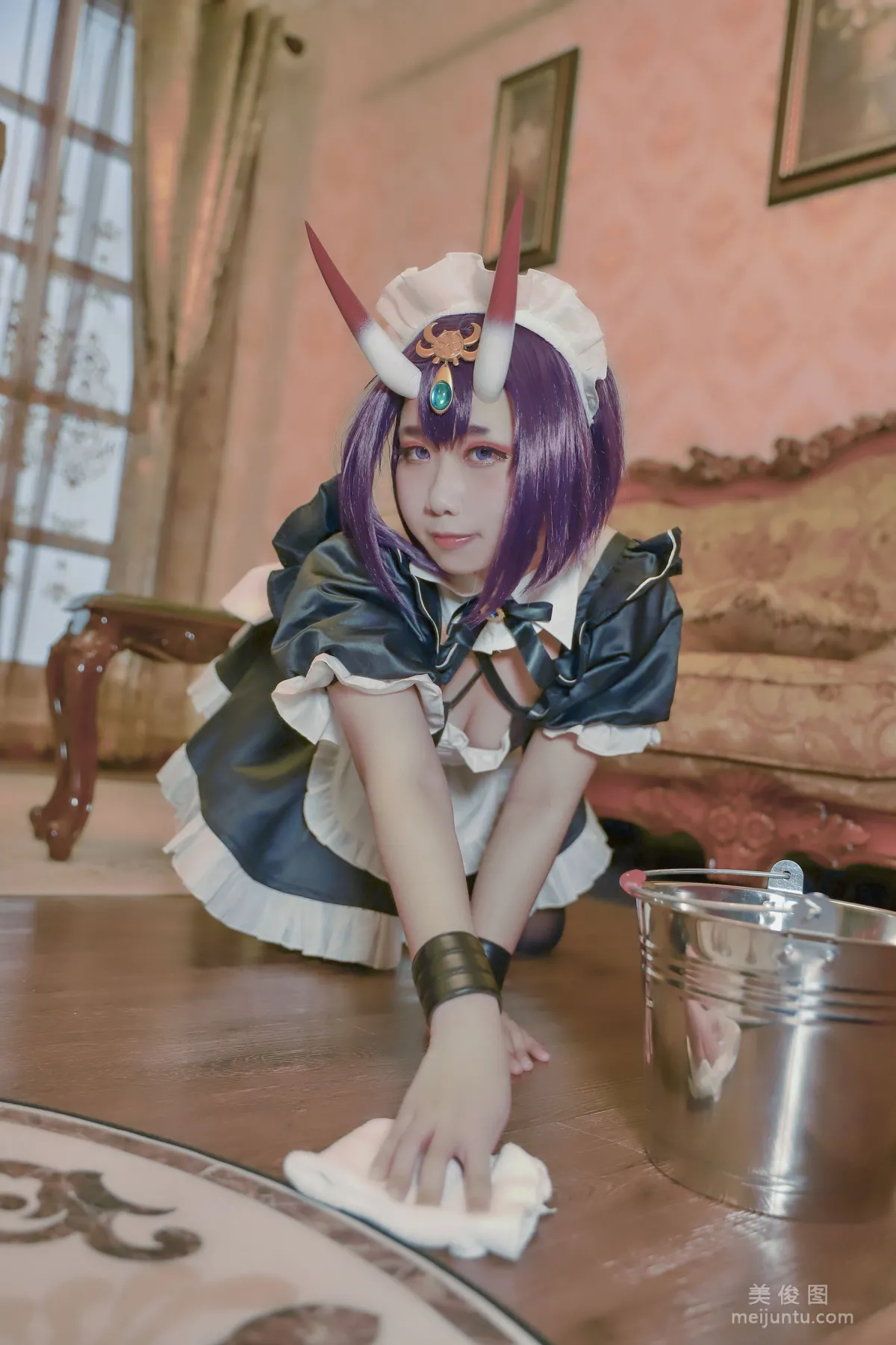 [COS] Anime Blogger Zhenzi Mitao oo, Shuten Doji Maid Photo Set photo 10