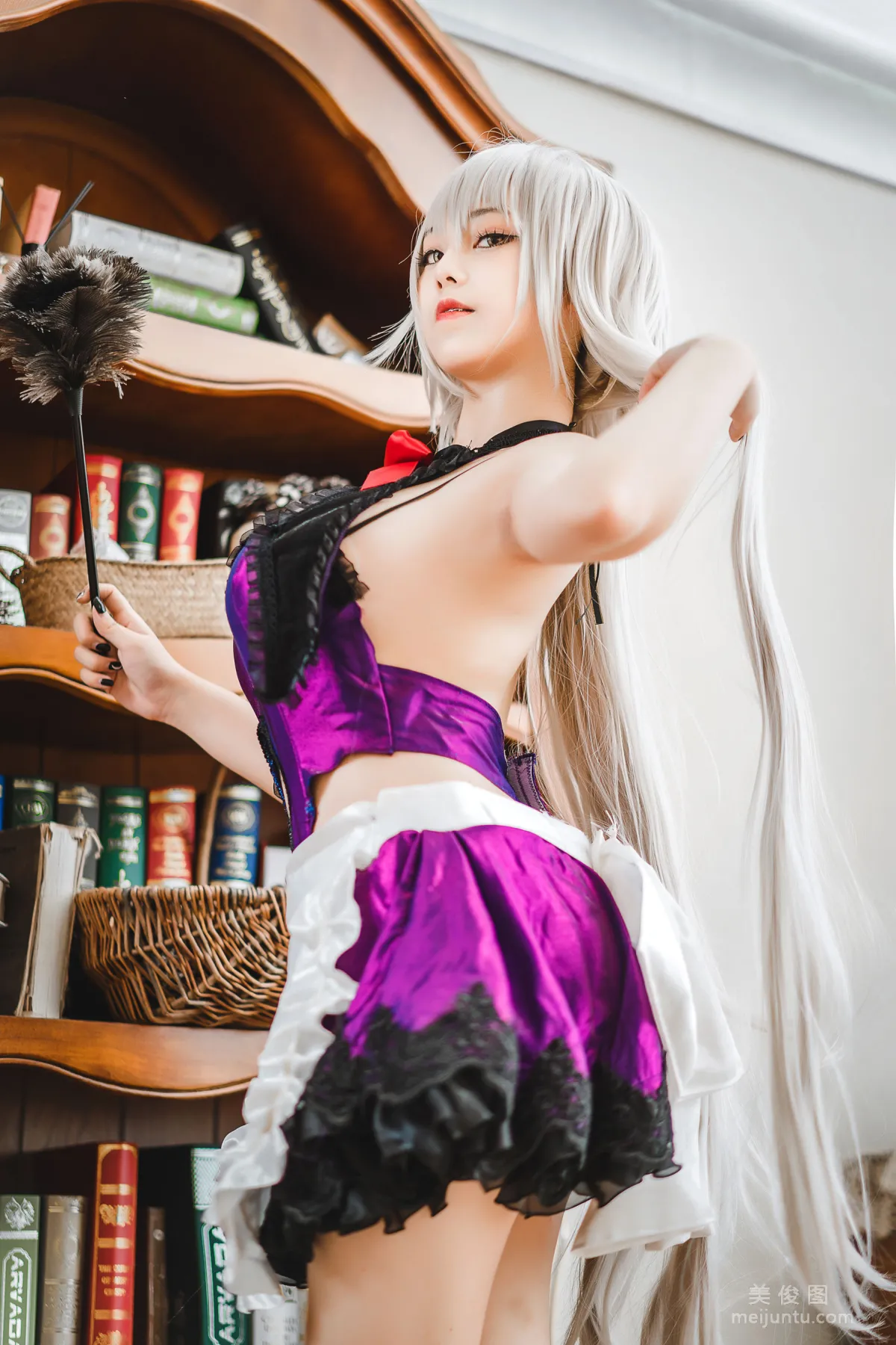 Cute Girl Mizhi Maoqiu, Joan of Arc Maid, Photo Set photo 5