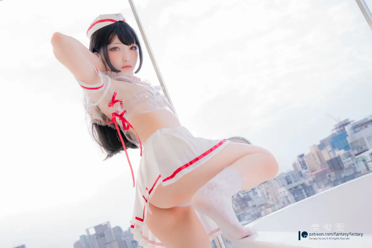 [Fantasy Factory] Xiao Ding 2020.04, Maid, Lingerie, Bunny Ears Photo Set photo 85