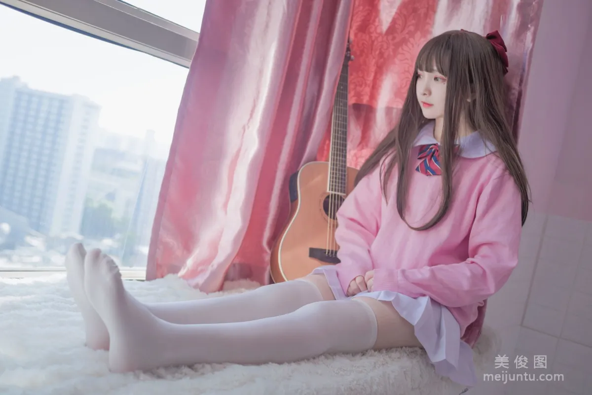 2D Beauty Guchuan kagura Pink JK Photo Set photo 7