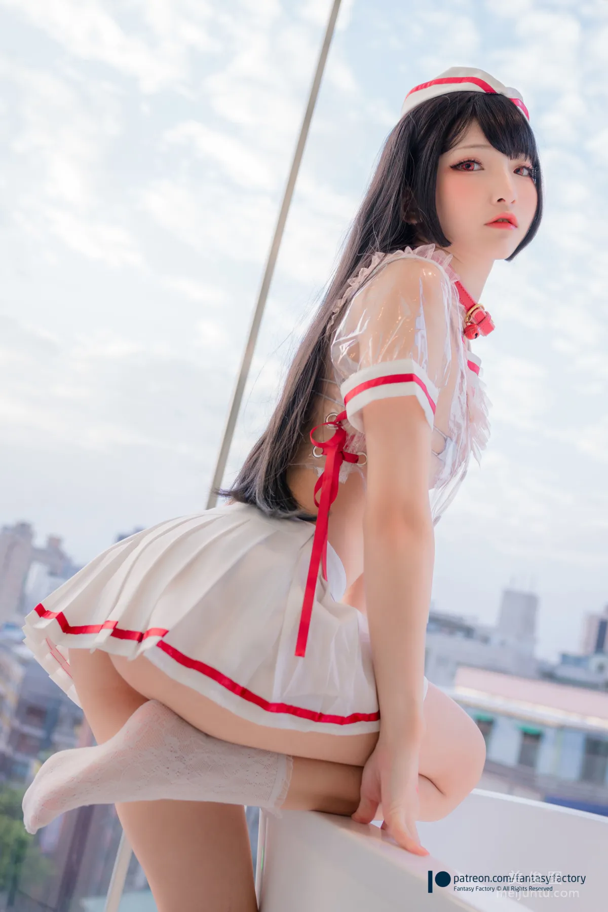 [Fantasy Factory] Xiao Ding 2020.04, Maid, Lingerie, Bunny Ears Photo Set photo 43
