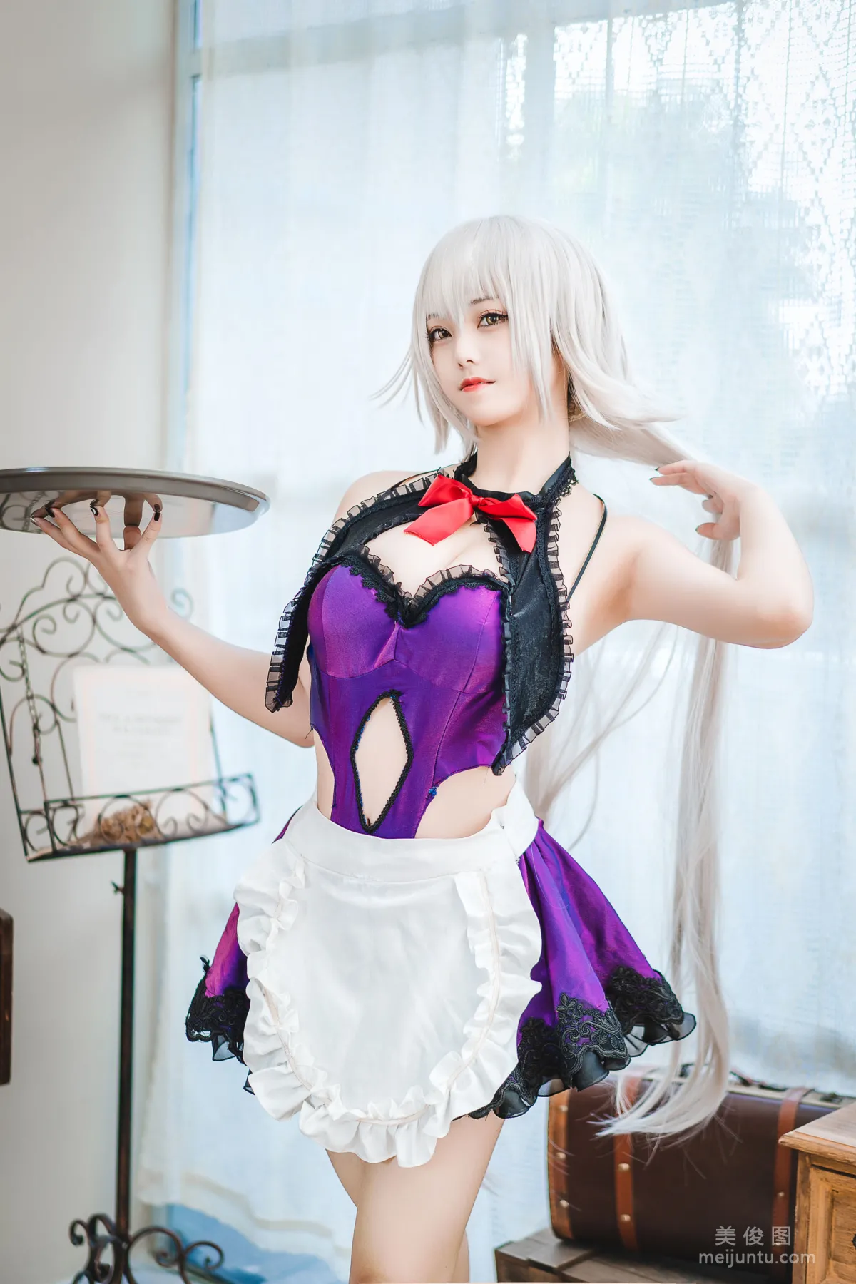 Cute Girl Mizhi Maoqiu, Joan of Arc Maid, Photo Set photo 24