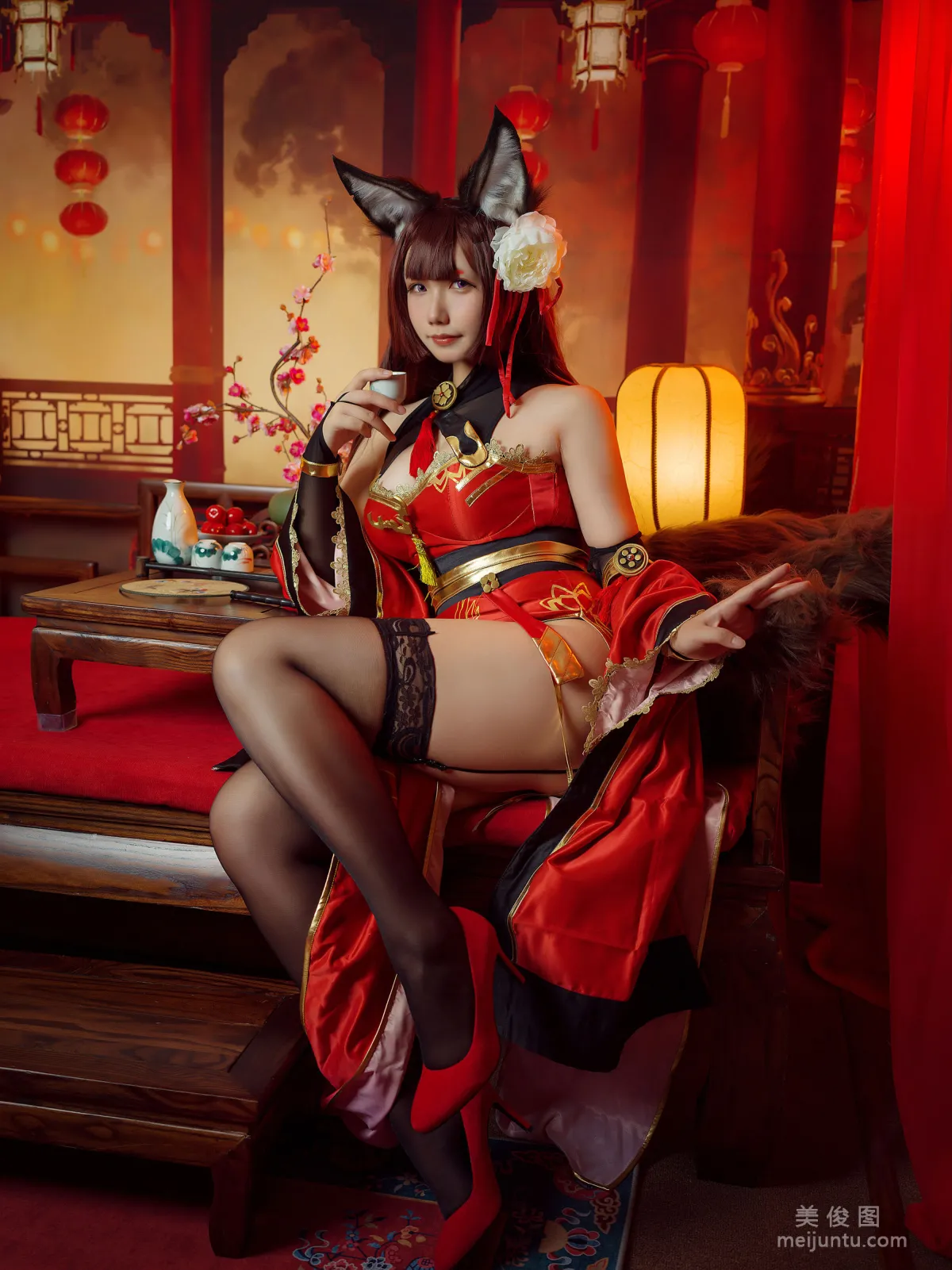 [COS福利] 麻花麻花酱 《天城旗袍》 写真集1