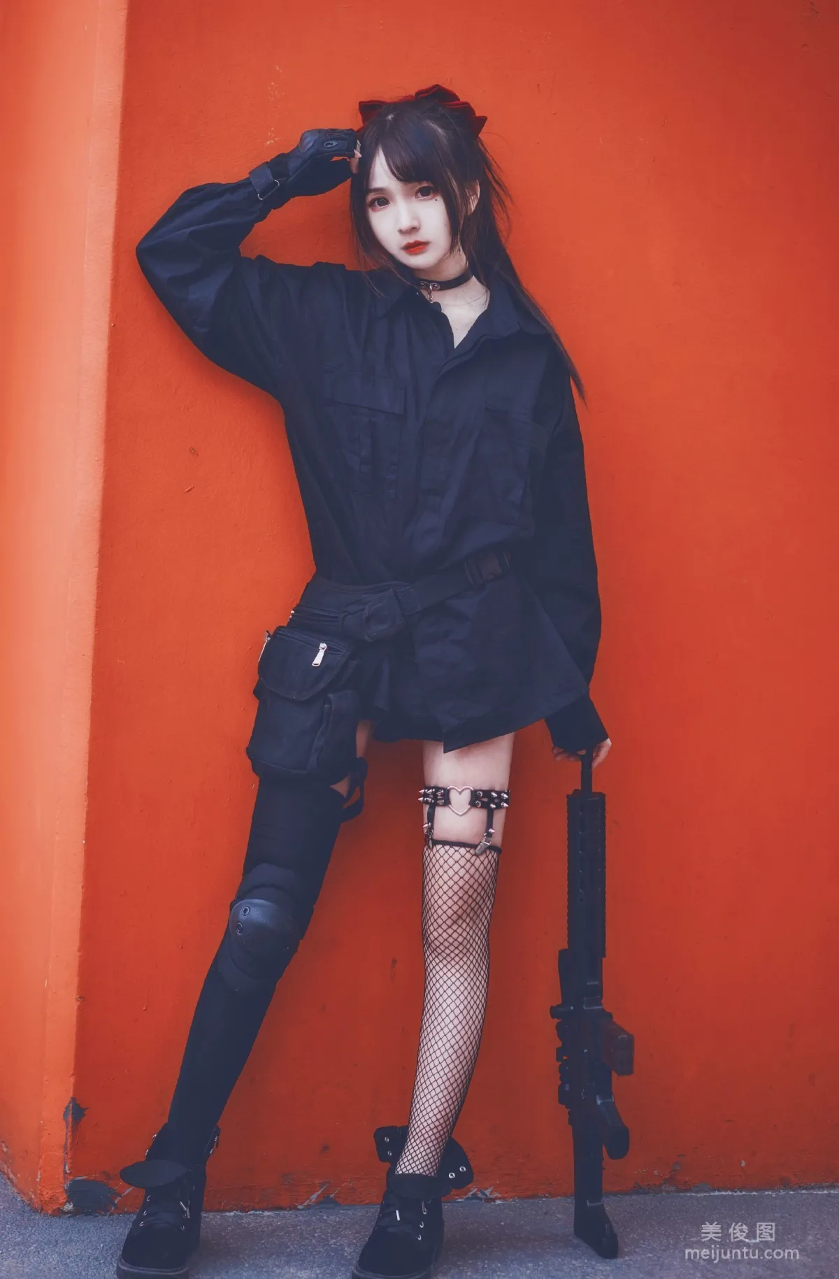 [COS] 2D Beauty Guchuan kagura, Armed JK, Photo Set photo 11