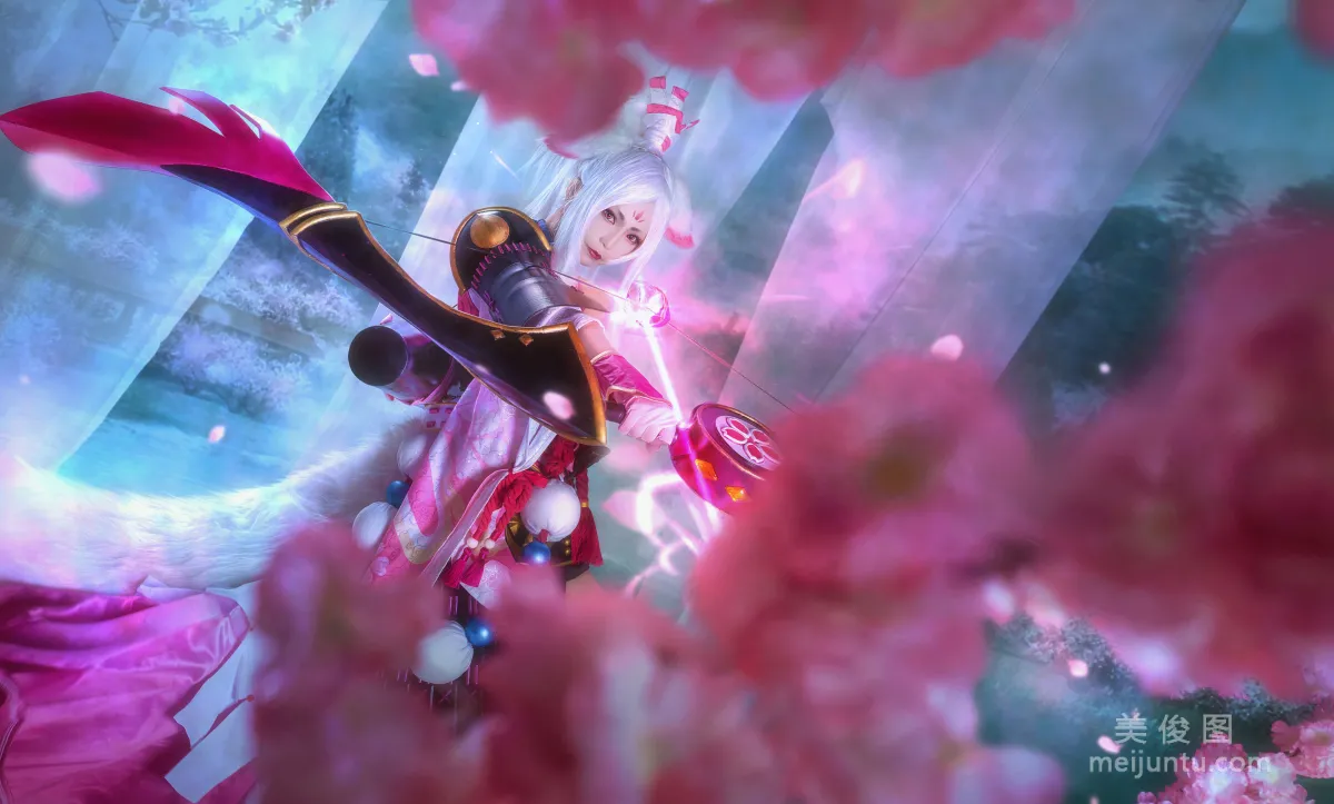 [COS] Anime Blogger Bei Zhibei Onmyoji White Wolf Photo Set photo 3