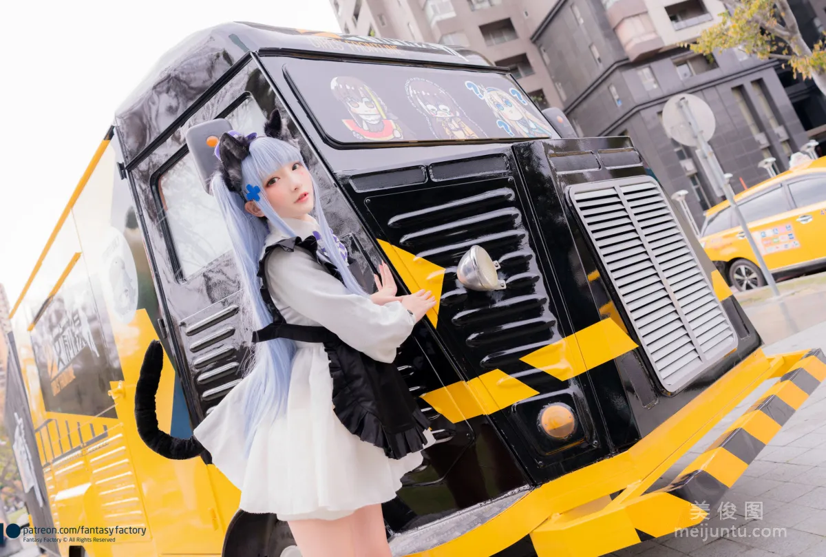 [Fantasy Factory] Xiao Ding 2020.04, Maid, Lingerie, Bunny Ears Photo Set photo 37