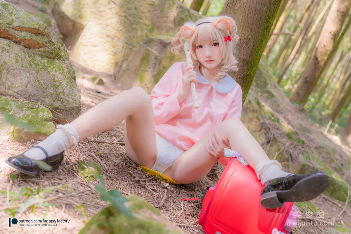 [Fantasy Factory] Xiao Ding 2020.04, Maid, Lingerie, Bunny Ears Photo Set photo 101
