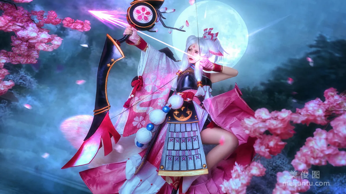[COS] Anime Blogger Bei Zhibei Onmyoji White Wolf Photo Set photo 7