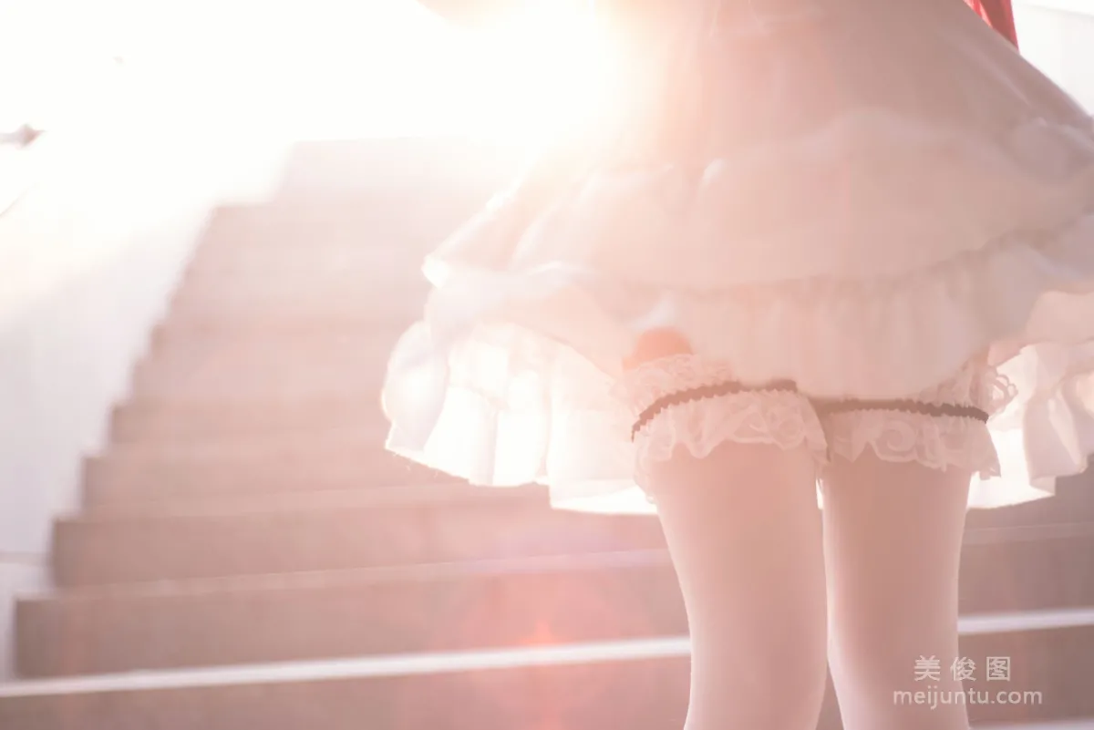 [COS Welfare] Cute Girl Baiyi Zijiao Zhu, Kato Megumi Photo Set photo 6