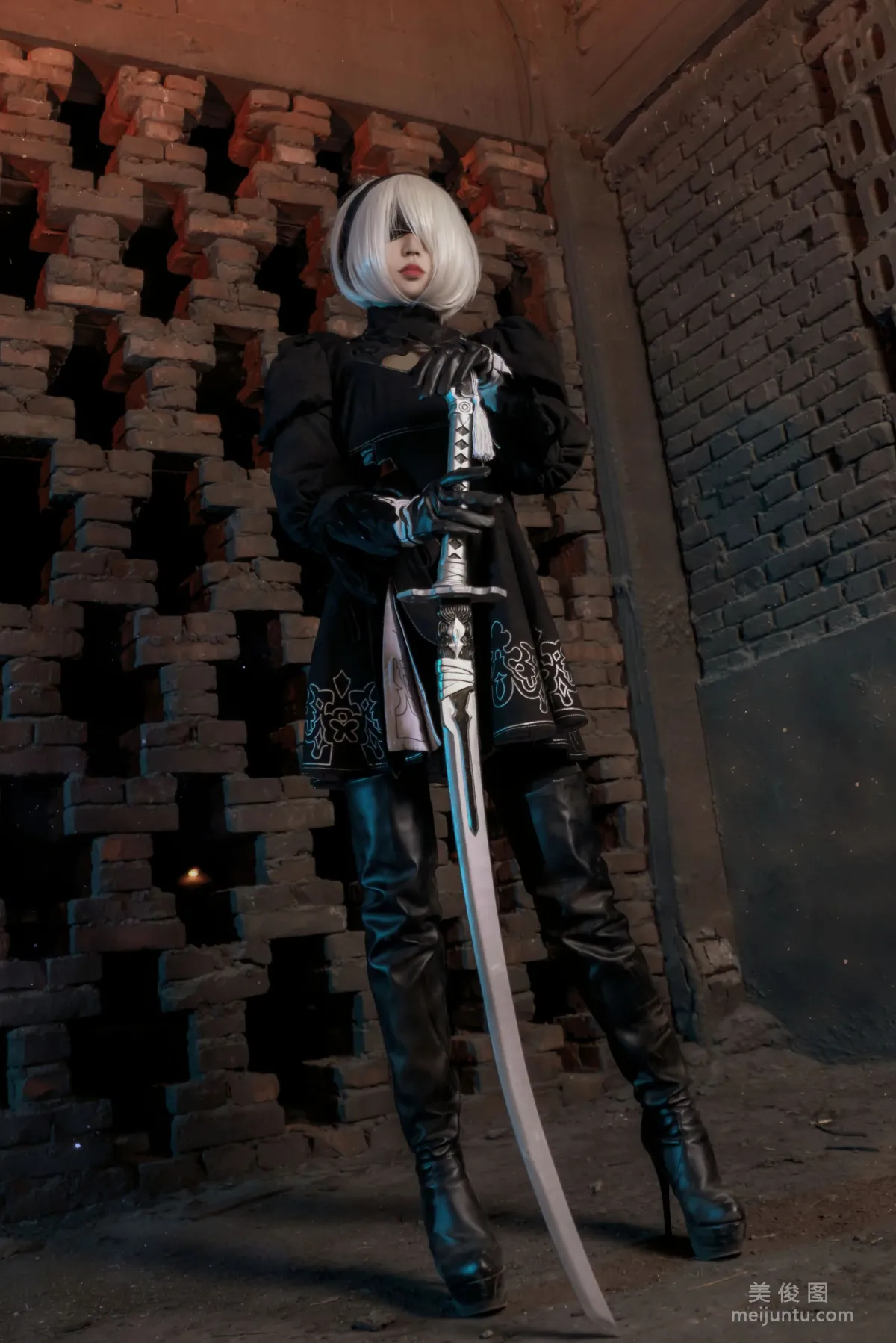 [COS] Cute Girl Baiyi Zijiao Zhu "NieR: Automata" Photo Set photo 19