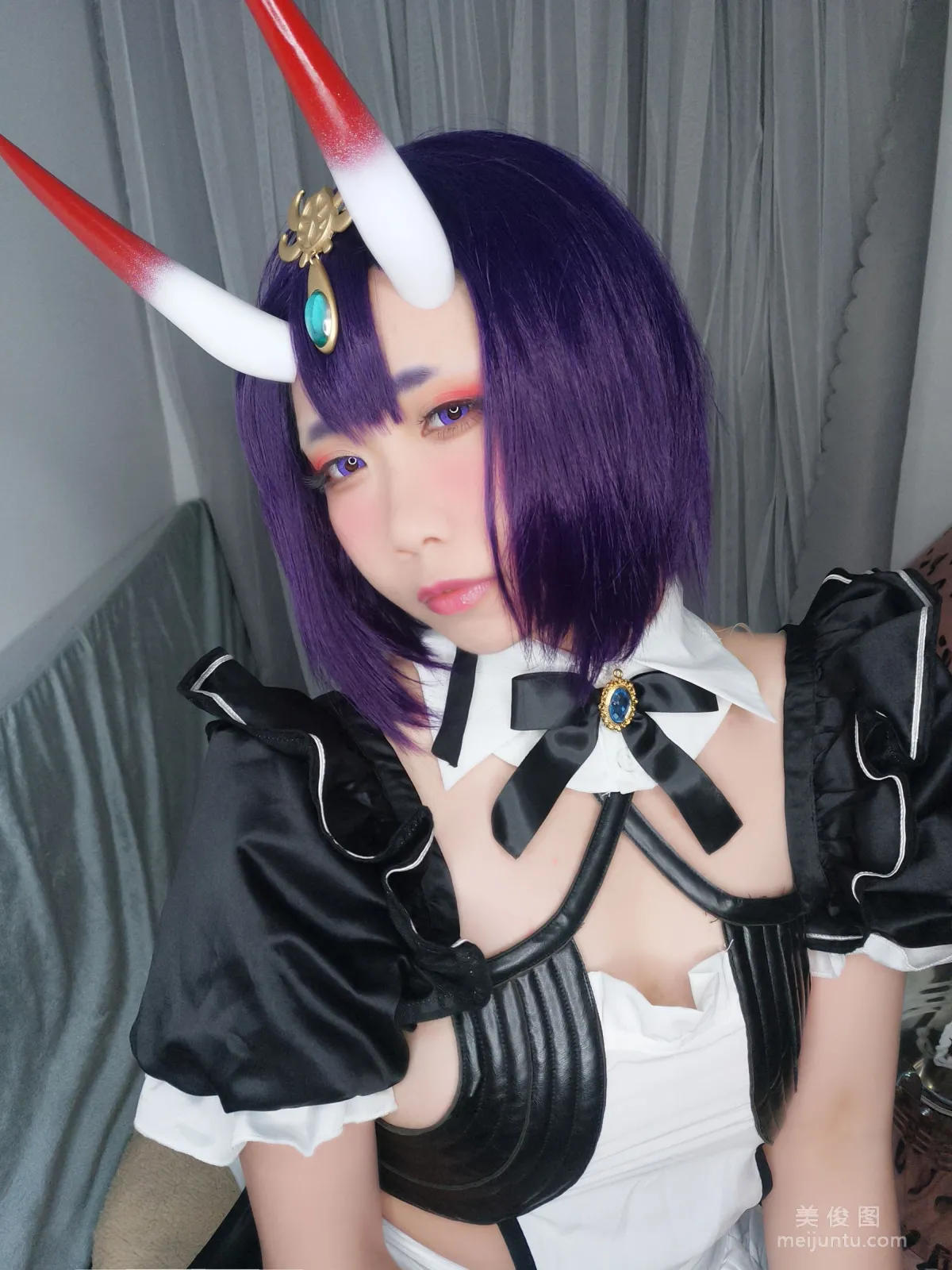 [COS] Anime Blogger Zhenzi Mitao oo, Shuten Doji Maid Photo Set photo 16