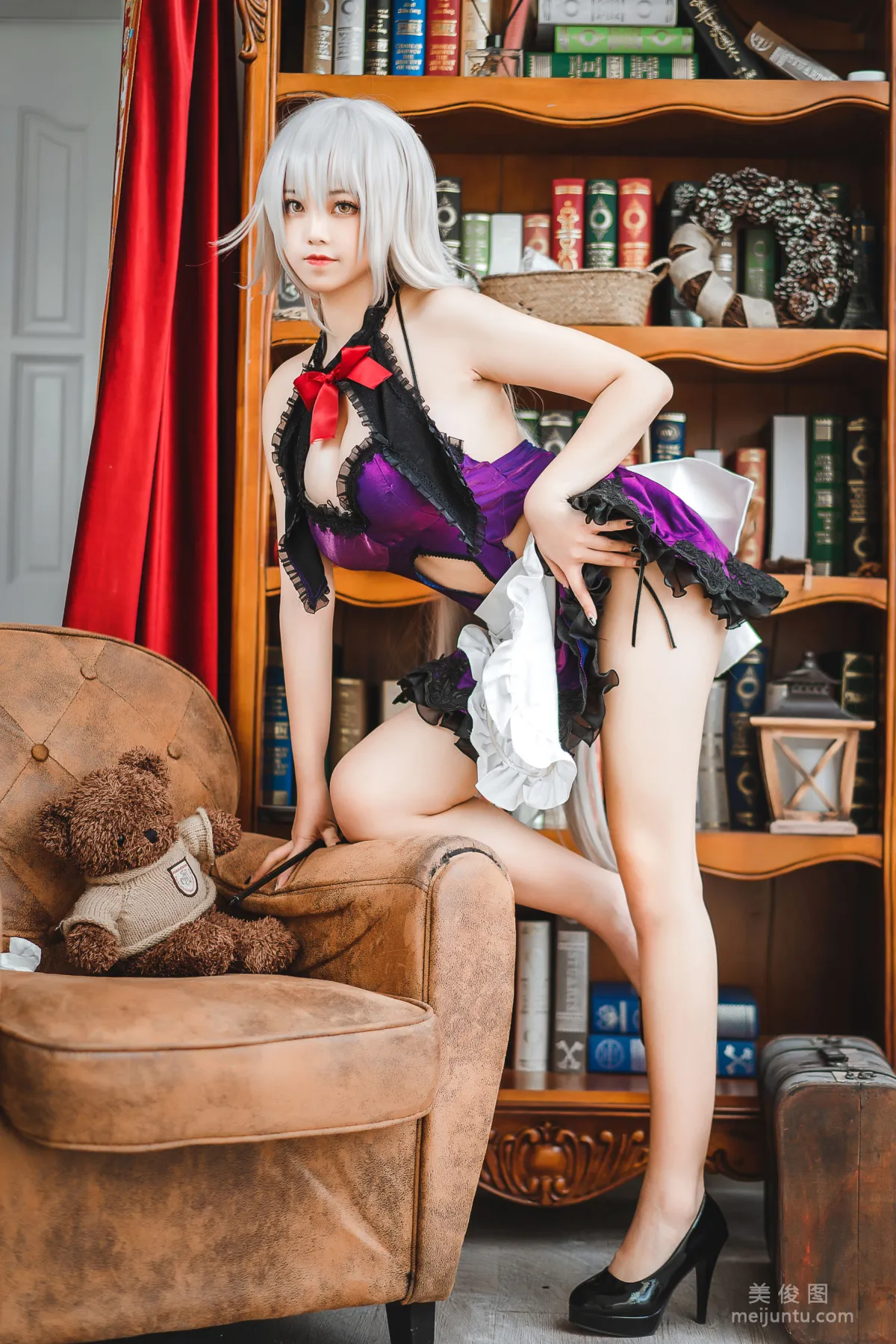 Cute Girl Mizhi Maoqiu, Joan of Arc Maid, Photo Set photo 8