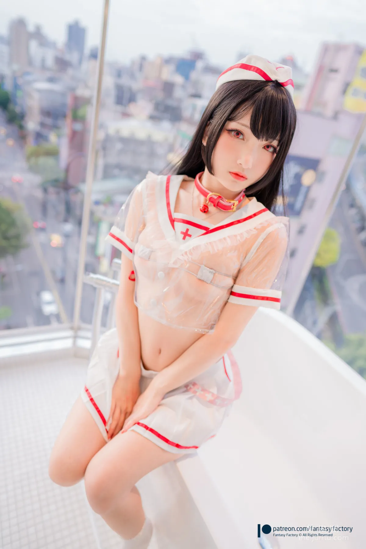 [Fantasy Factory] Xiao Ding 2020.04, Maid, Lingerie, Bunny Ears Photo Set photo 49