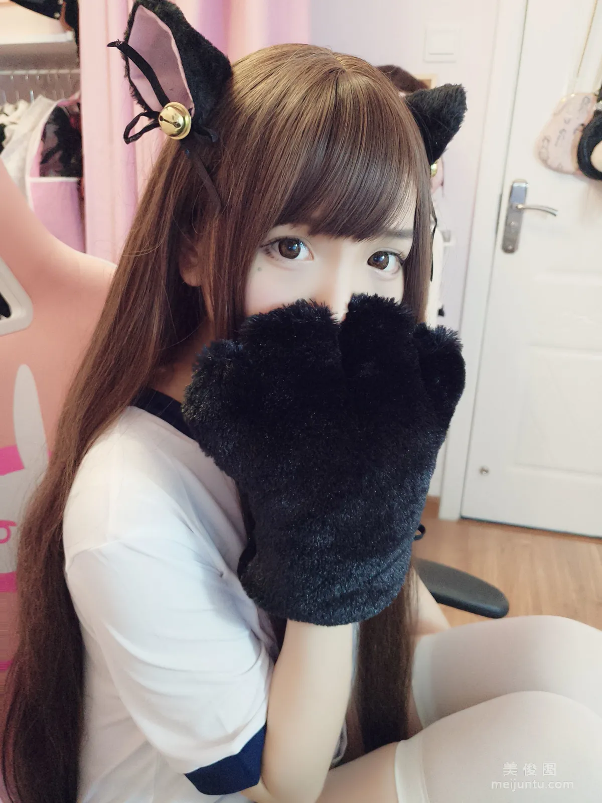 2D Beauty Guchuan kagura, Cat Ear Gymnastics, Photo Set photo 5