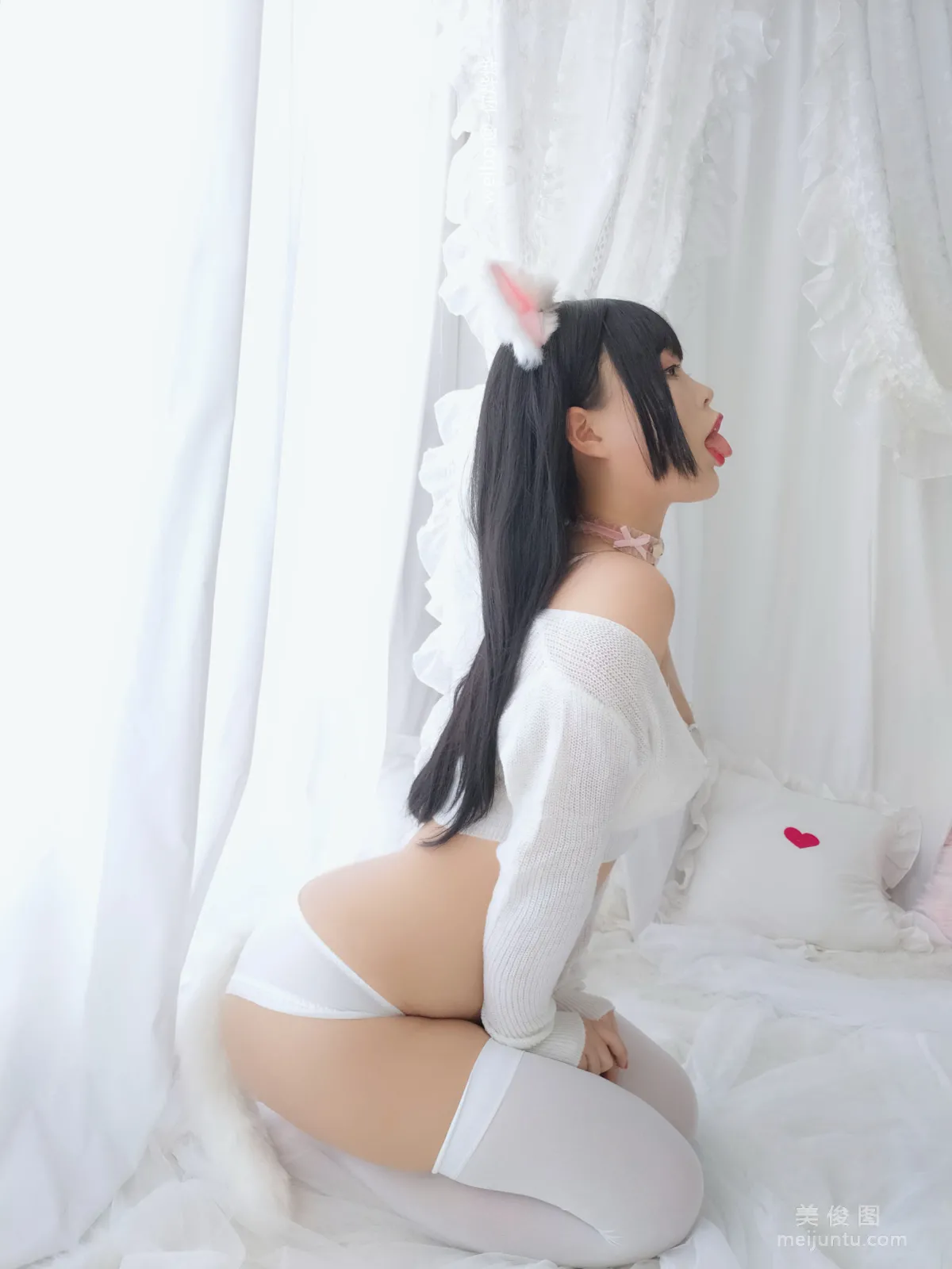[COS] Cute Girl Bai Ye, Xiao Naimao Photo Set photo 29