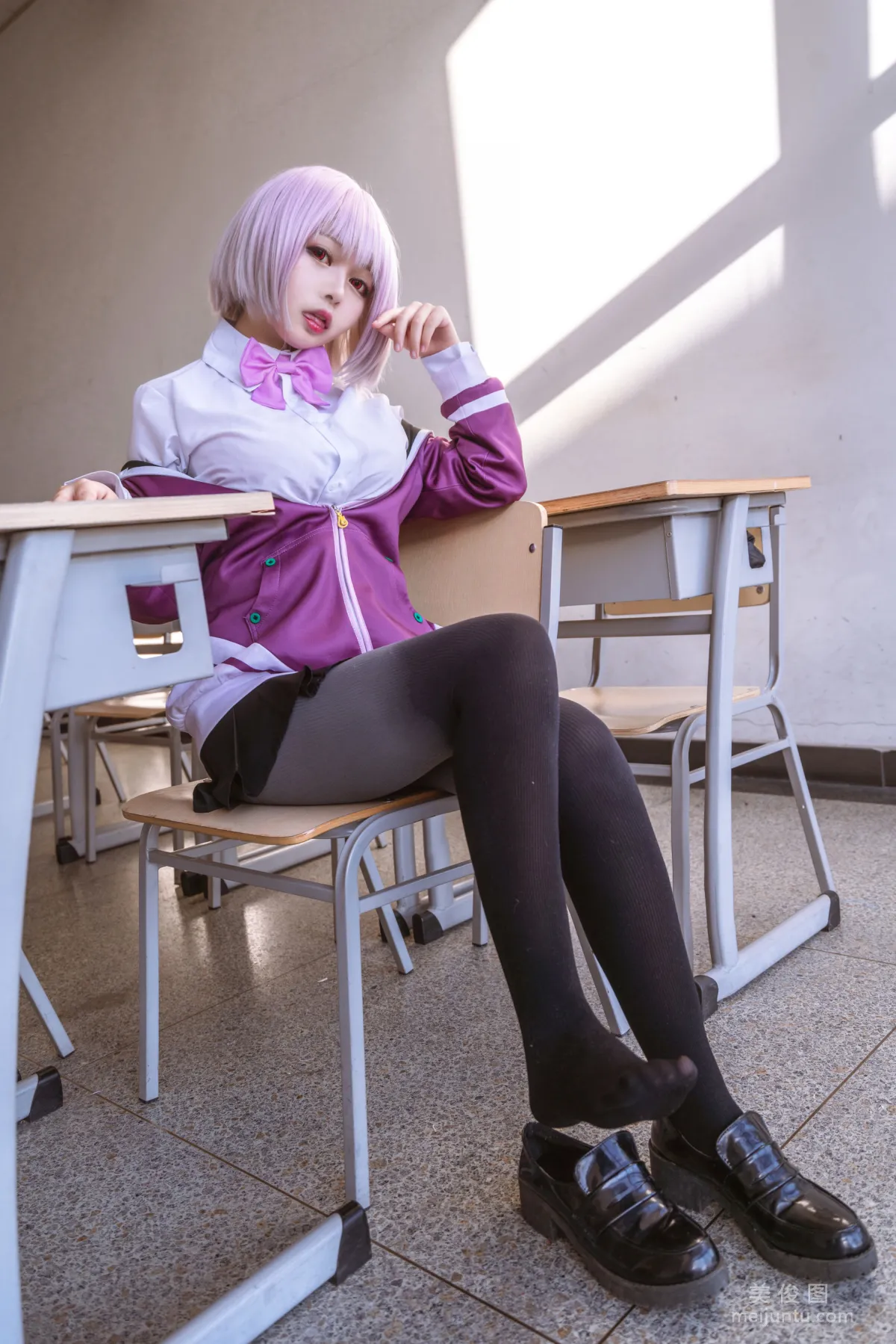 Big-Eyed Cute Girl Heimaomao OvO 《Akane Shinjo》 Photo Set photo 8